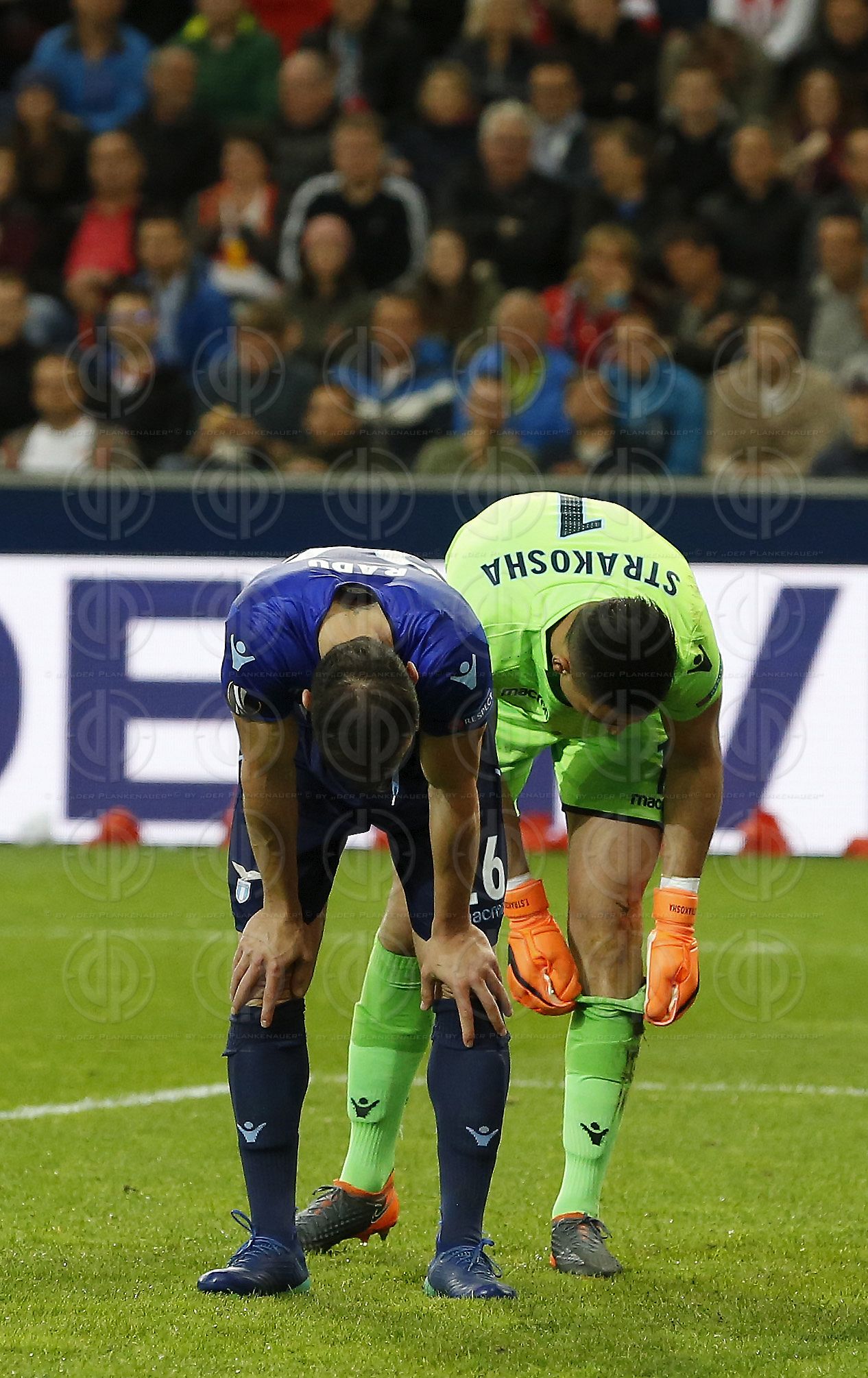 EL FC Salzburg vs. Lazio Rom (4:1)