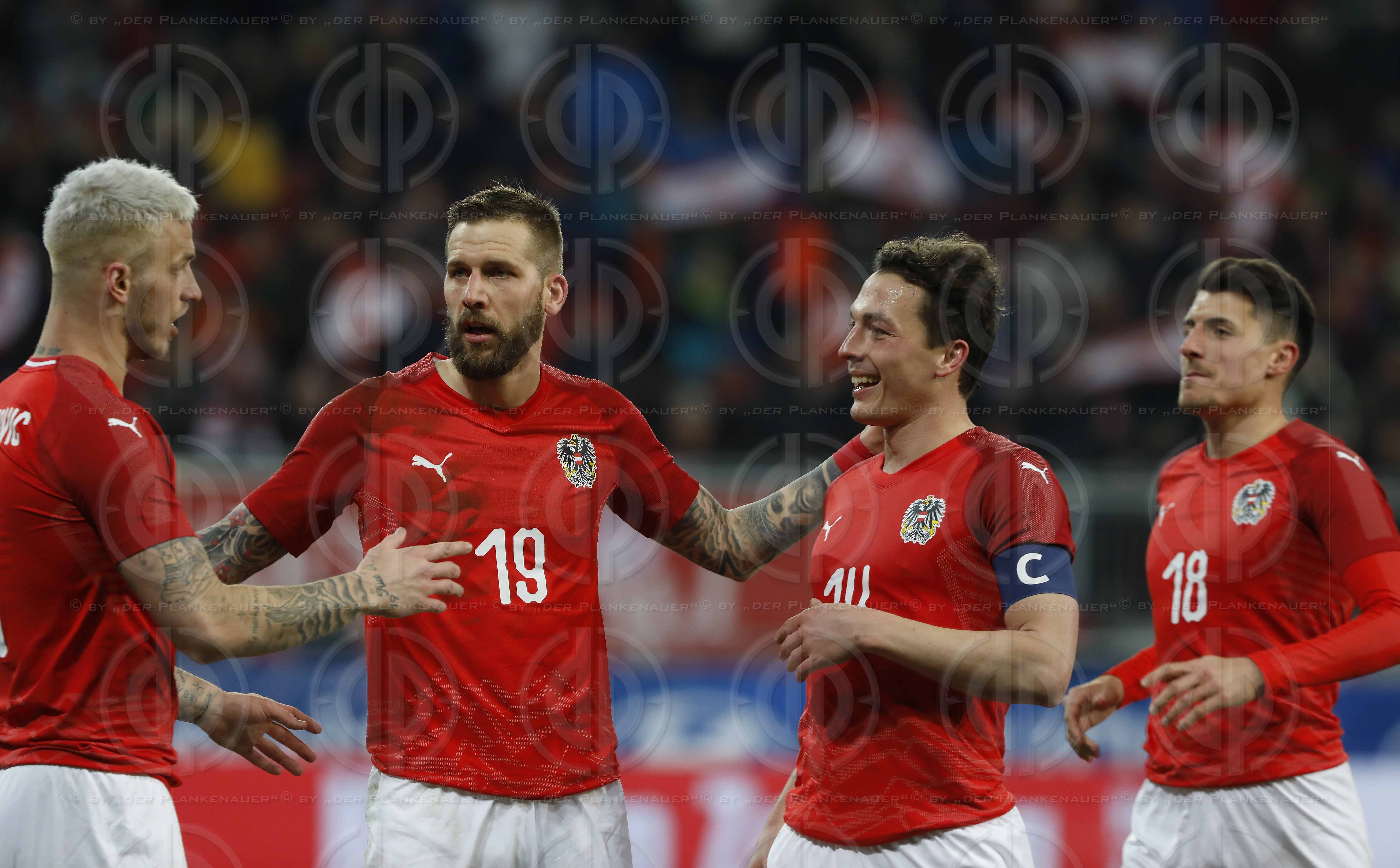 Laenderspiel Oesterreich vs. Slowenien (3:0)