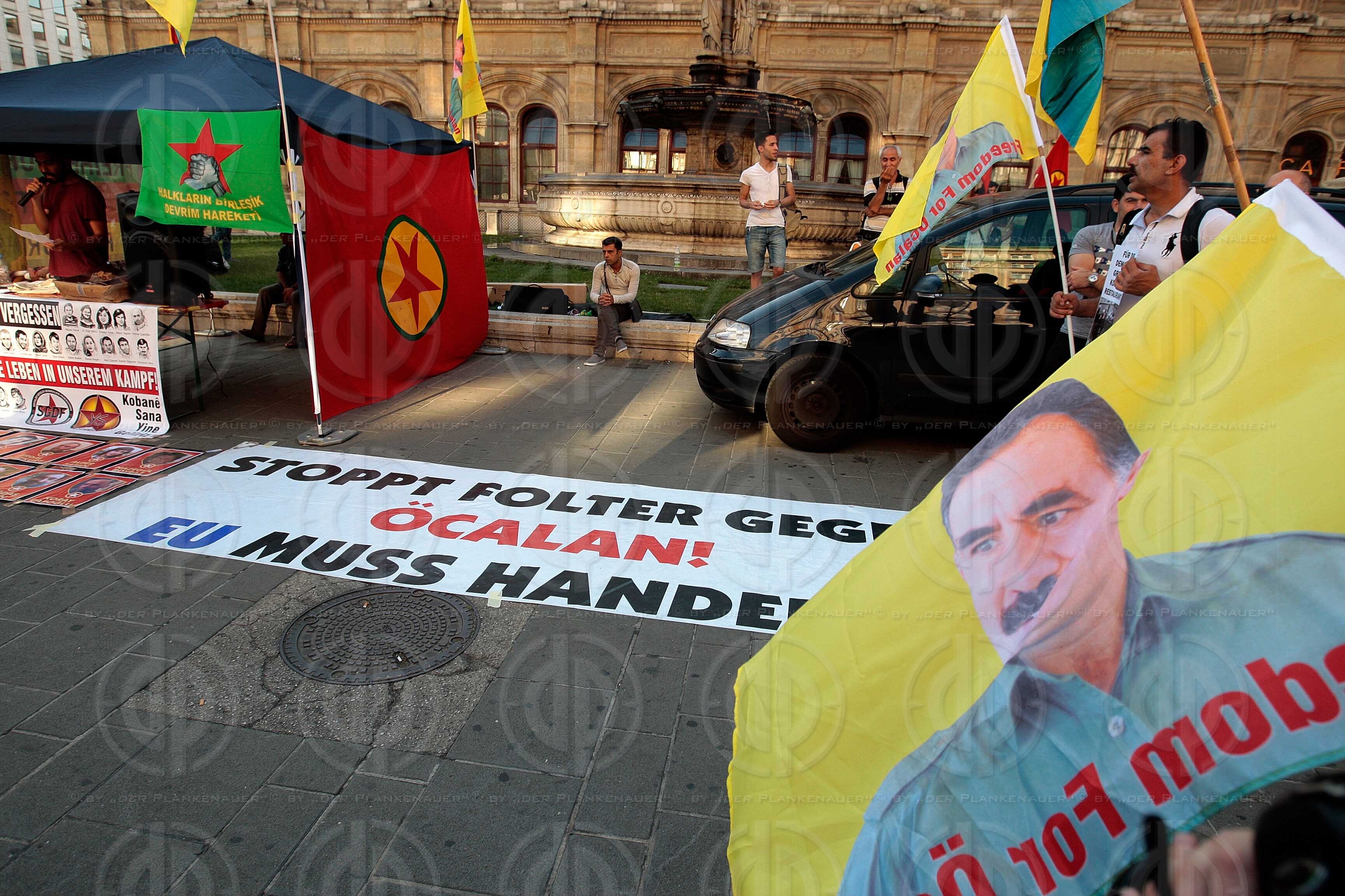 Kundgebung gegen Faschismus in Wien