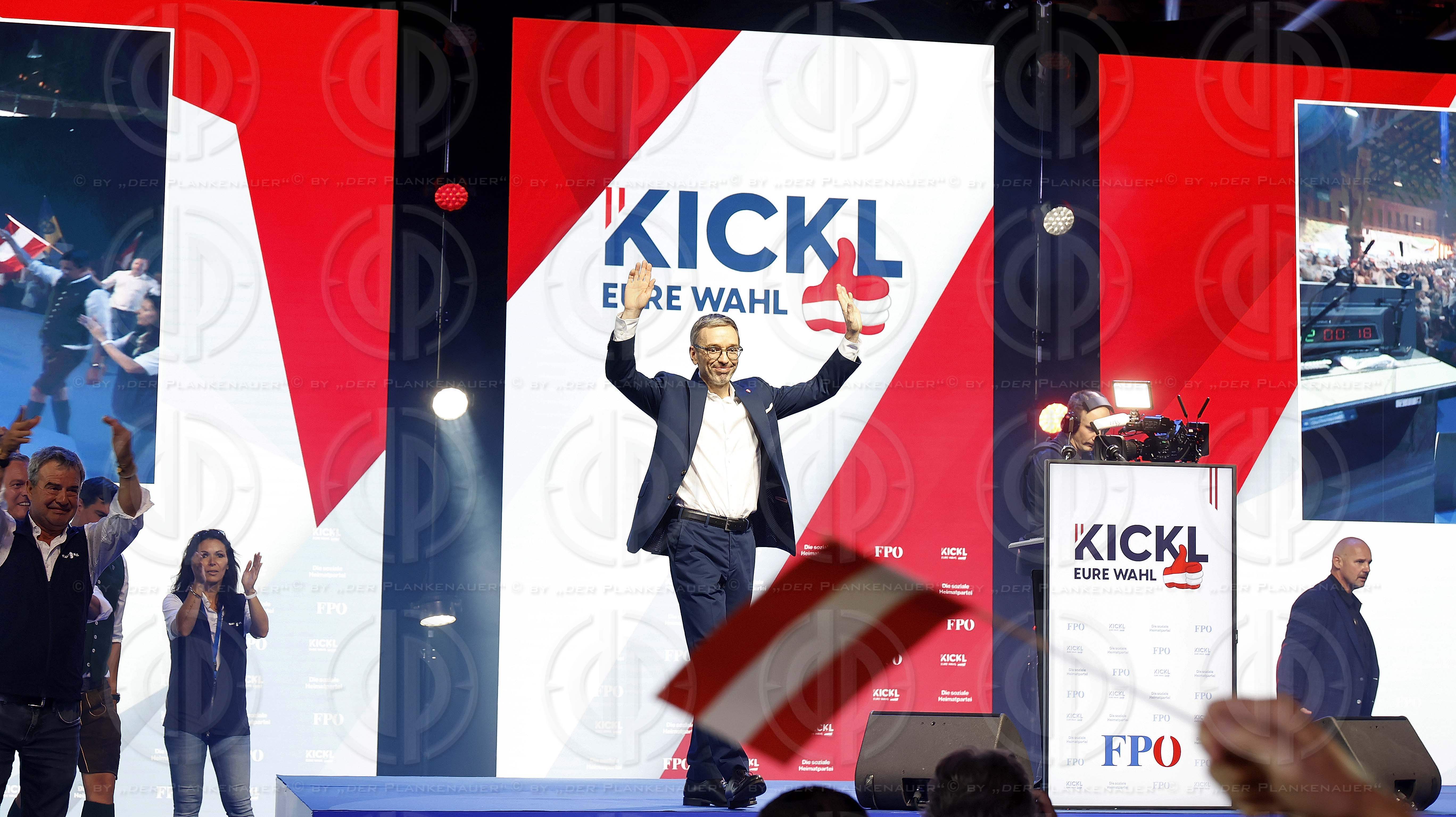 NR-Wahl24 - Wahlkampfauftakt der FPÖ am 07.09.2024