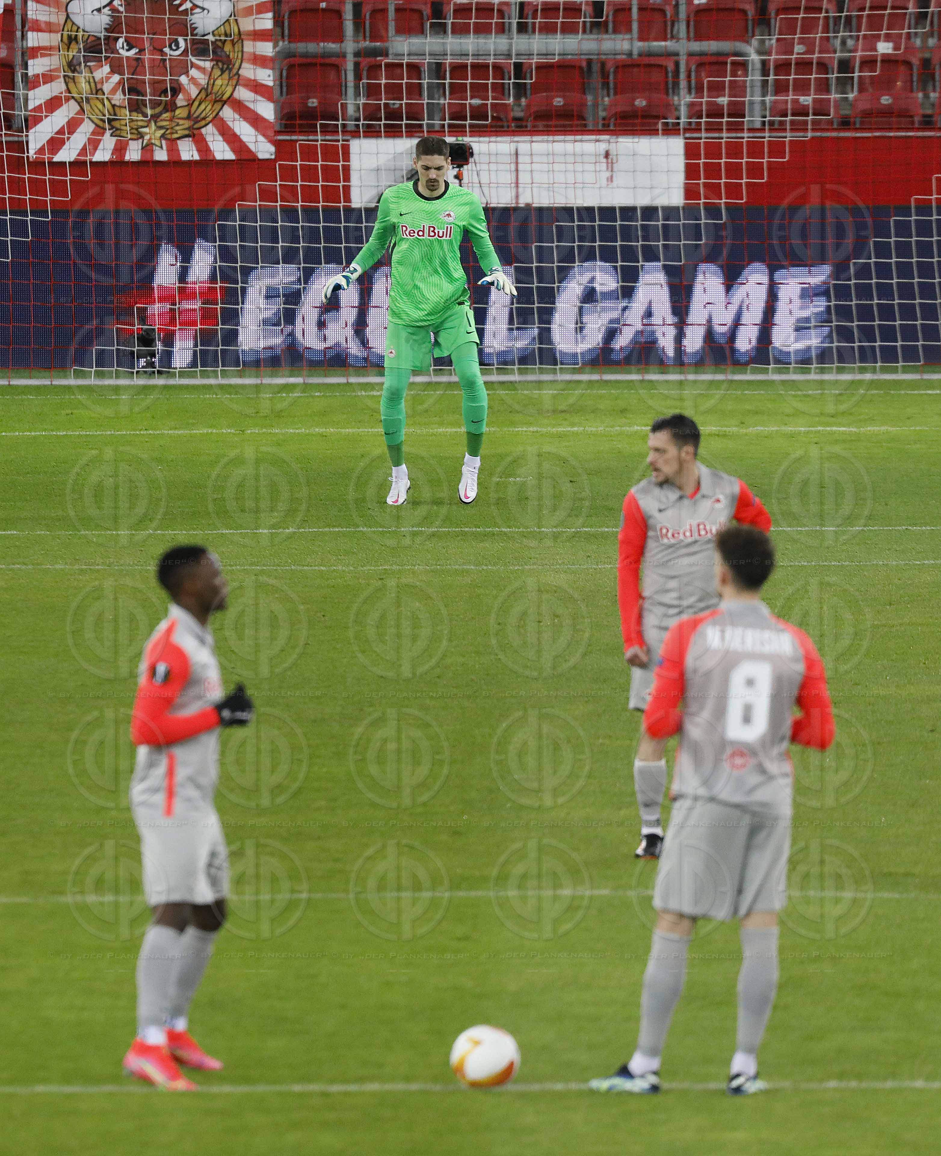 Europa League FC Salzburg vs. Villareal CF (0:2) am 18.02.2021