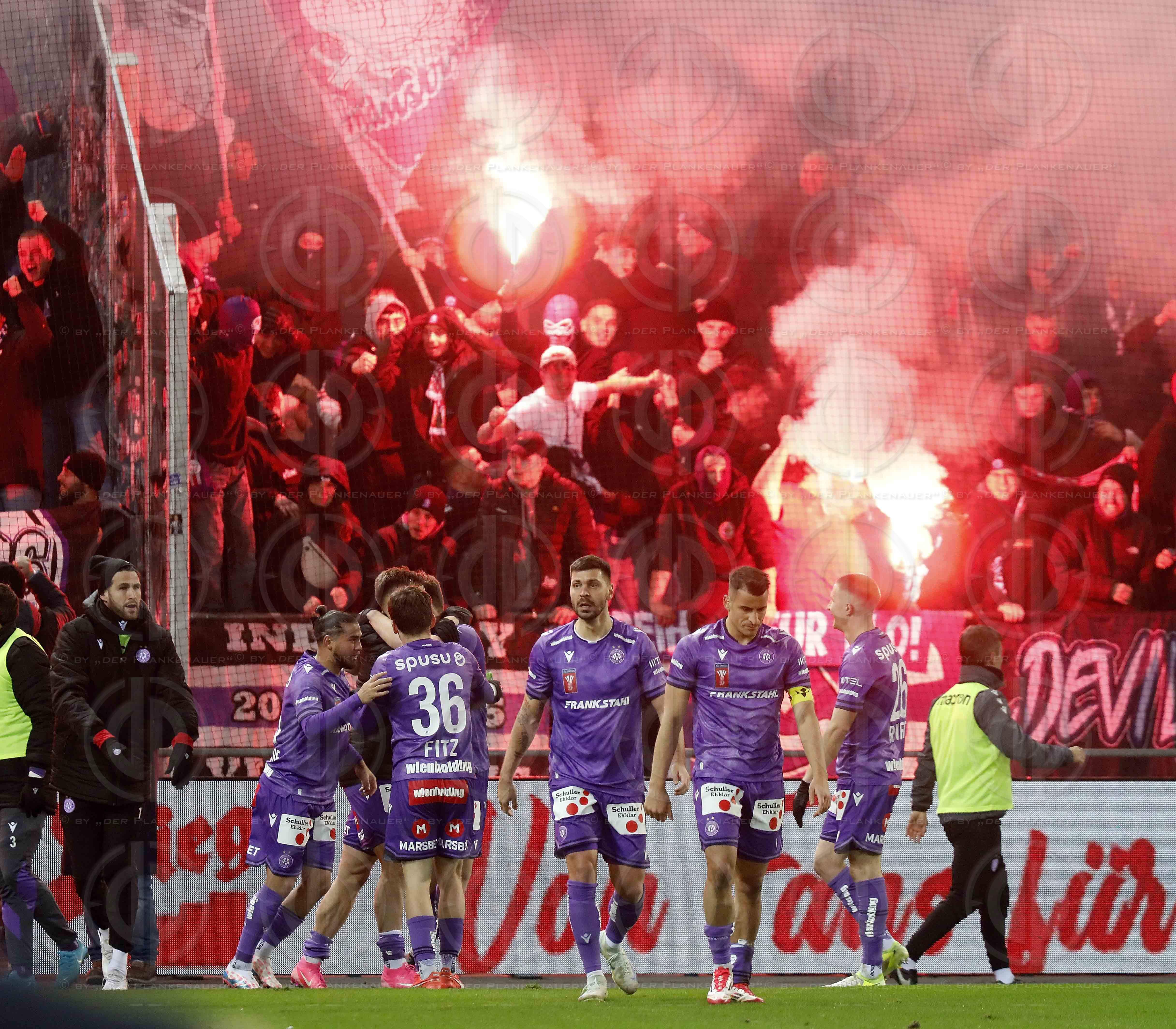 Cup SK Sturm vs. FK Austria Wien (0:2) am 01.02.2025