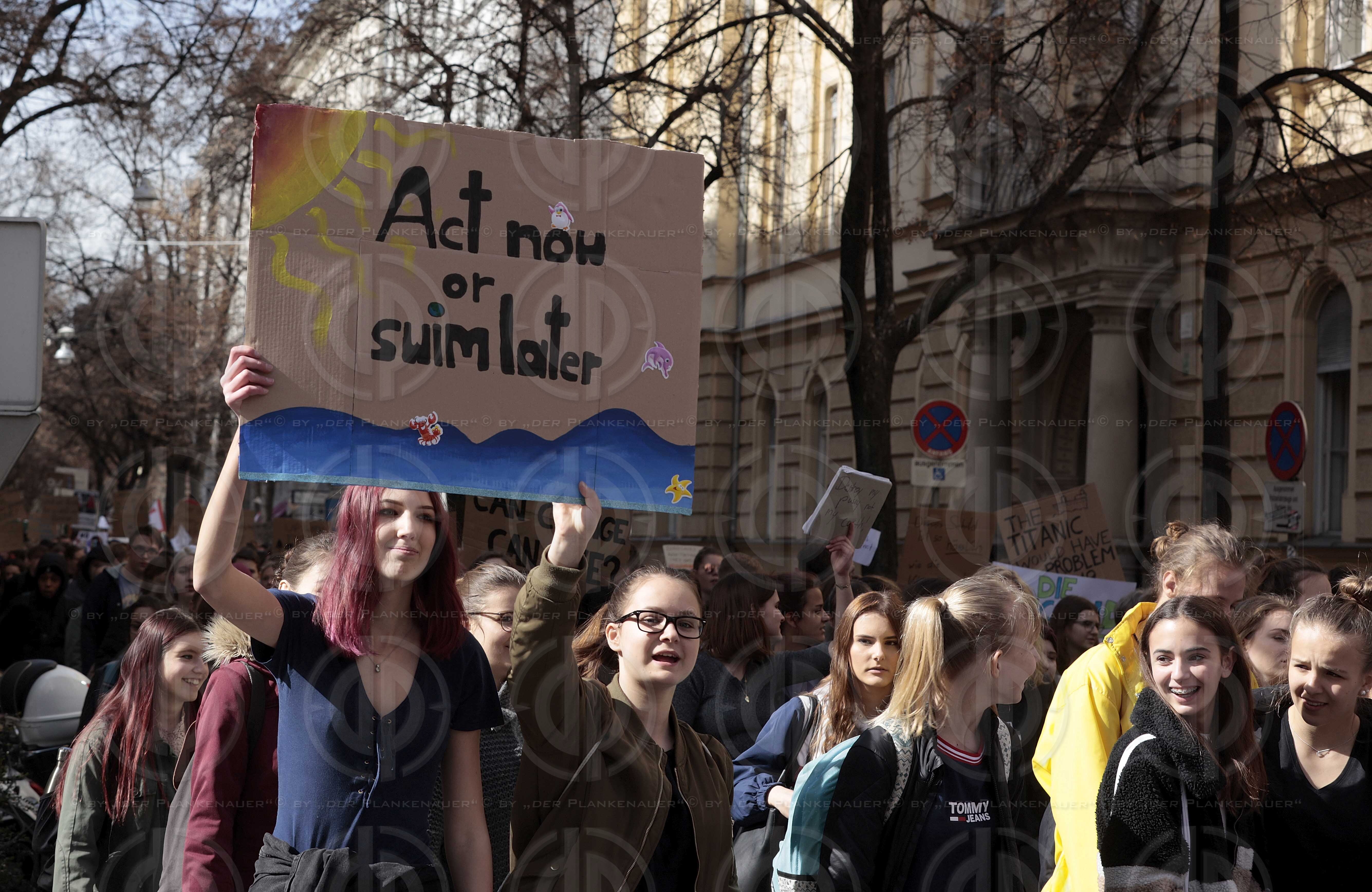 Protestdemo fürs Klima - Graz