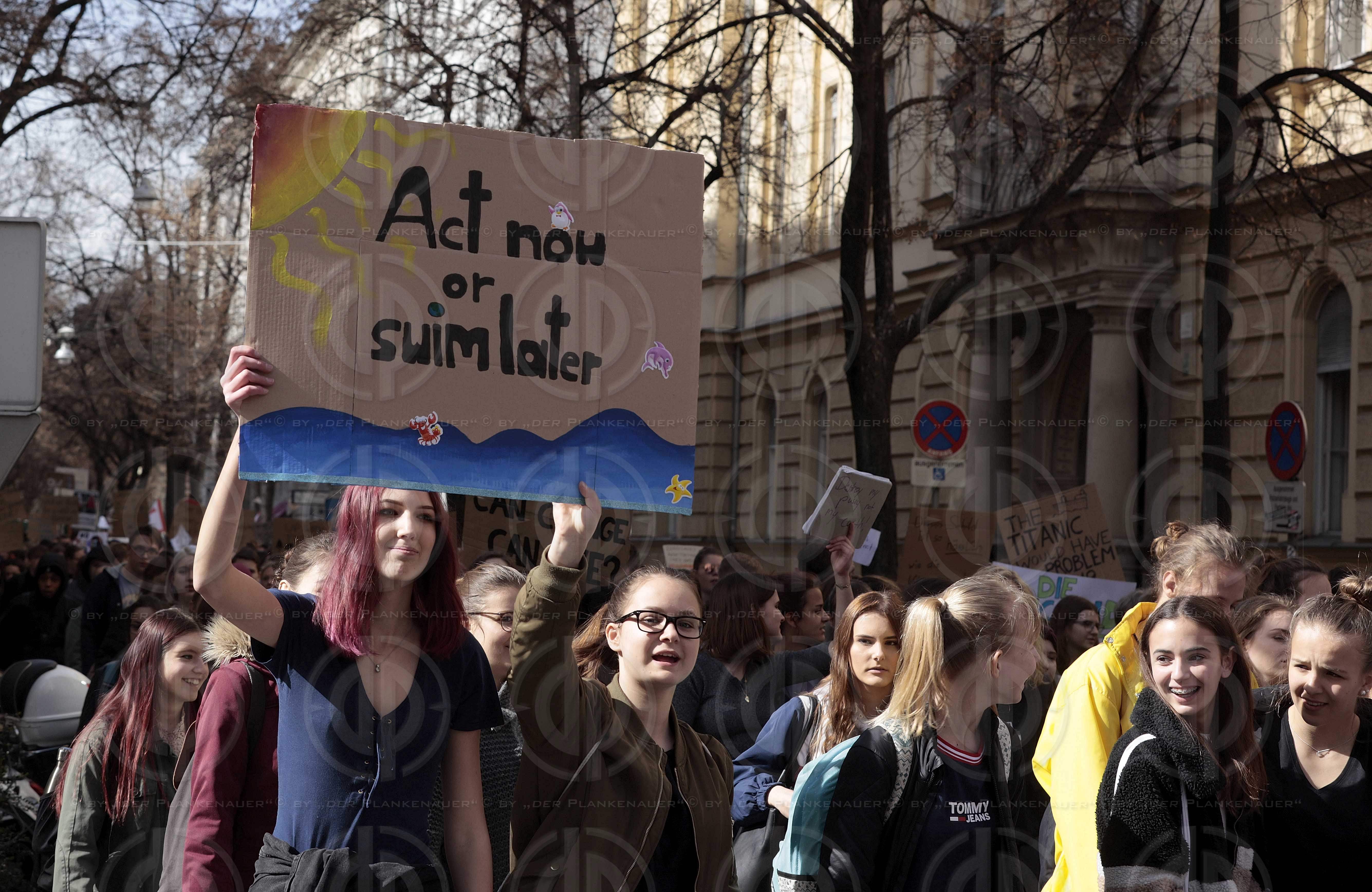 Protestdemo fürs Klima - Graz