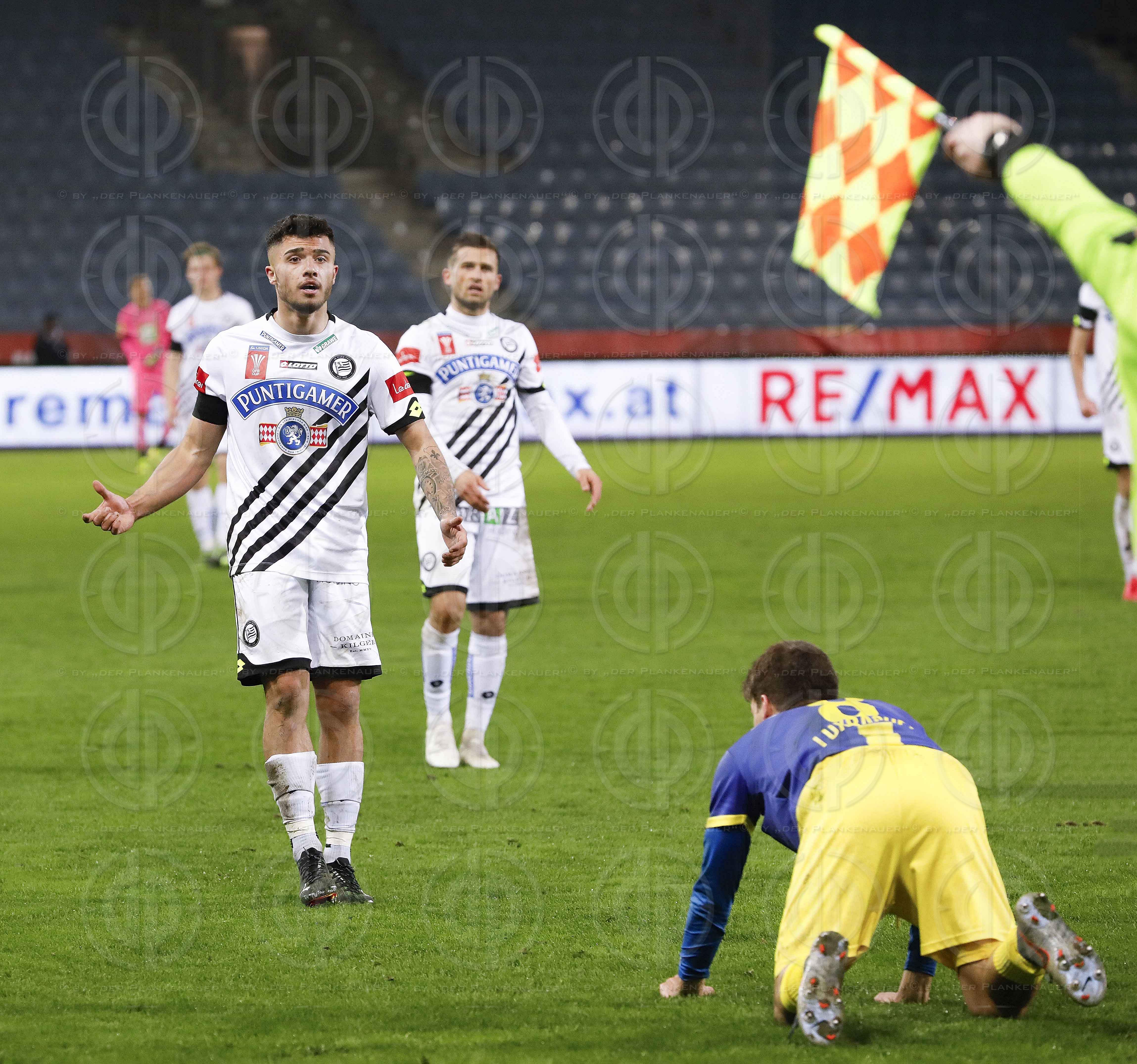 Cup SK Sturm vs. Vienna am 05.02.2021 (1:0)