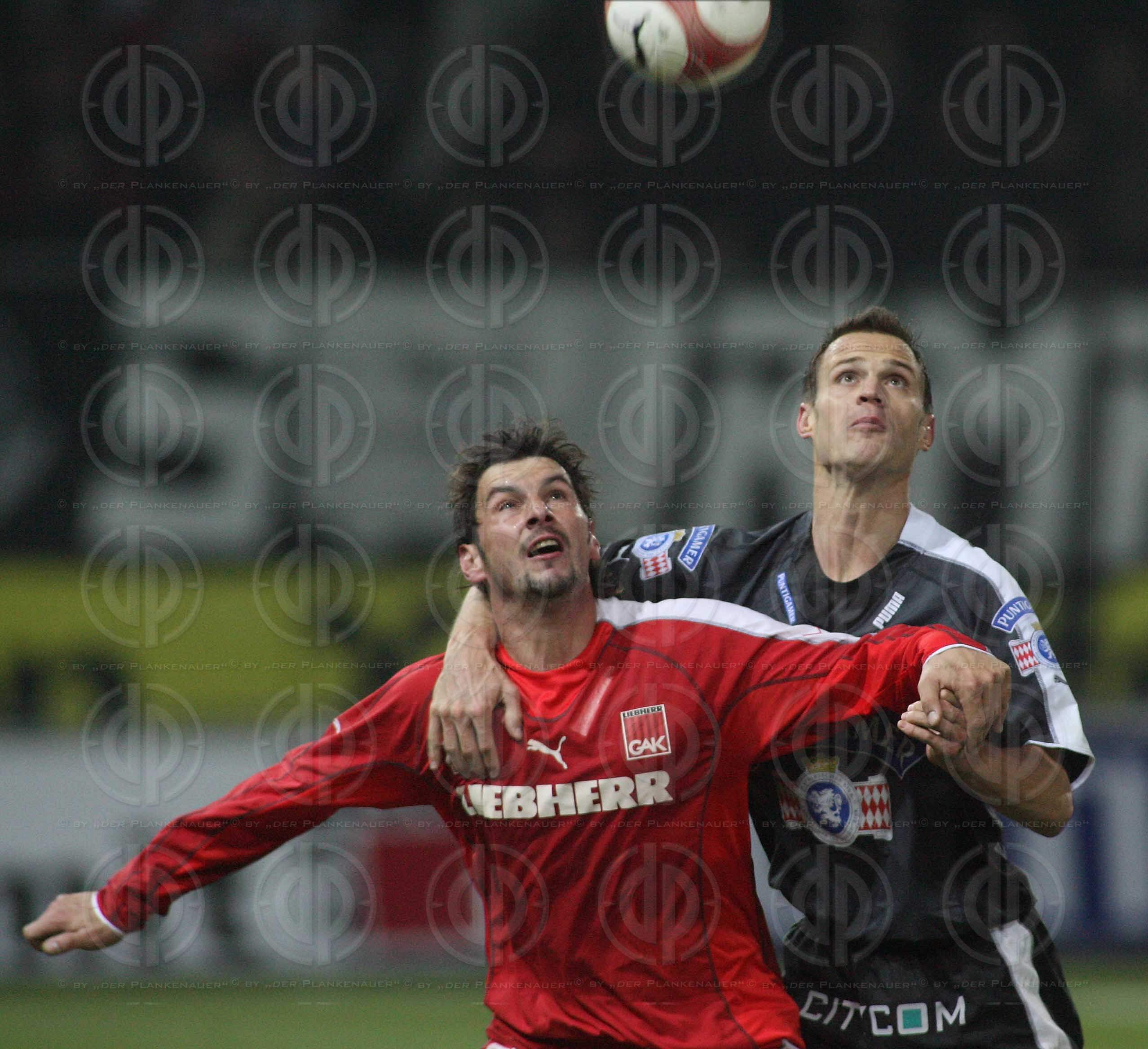 SK Puntigamer Sturm Graz vs. Liebherr GAK (0:2)