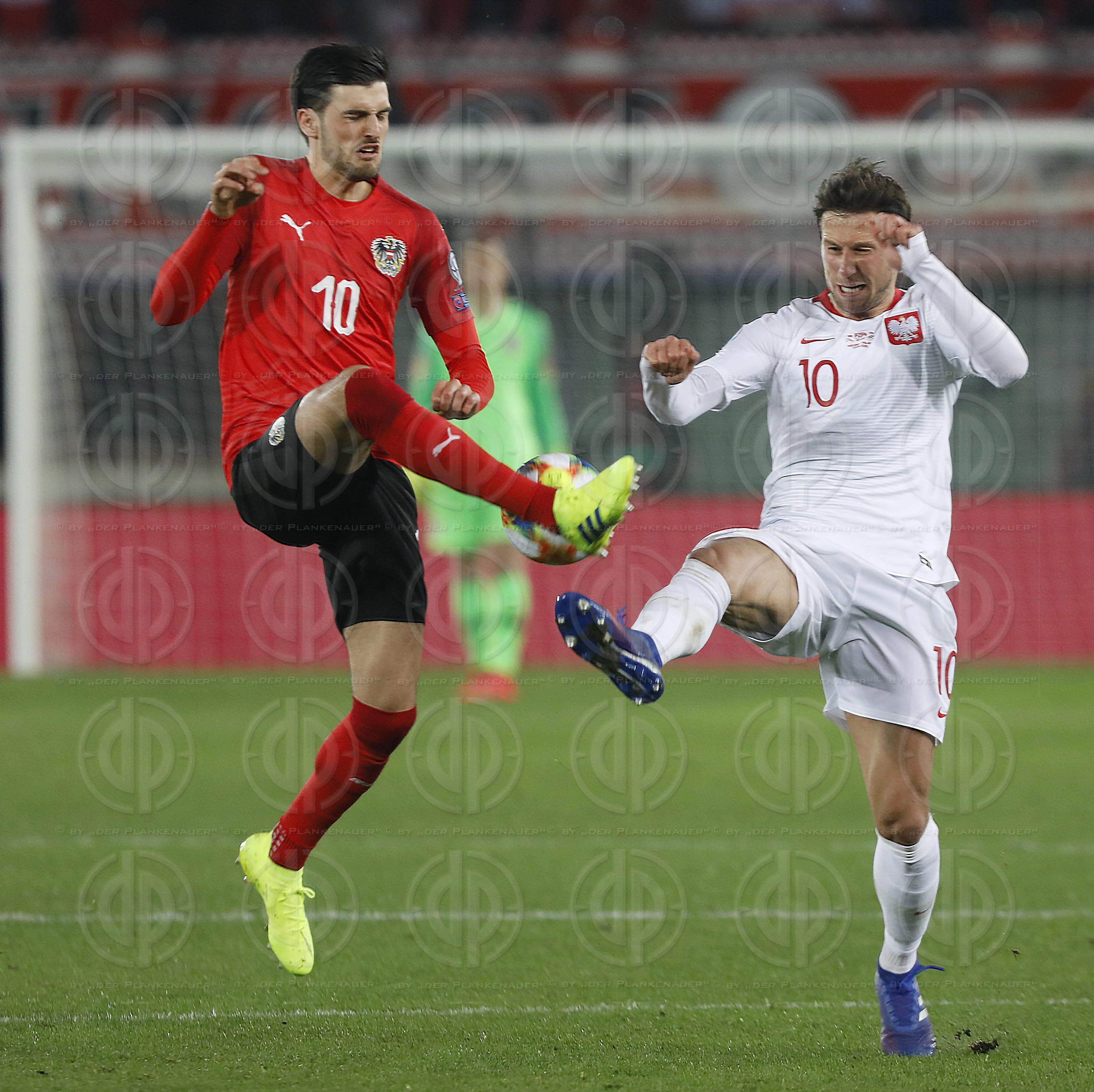 Länderspiel EM-Q. Österreich vs. Polen (0:1)