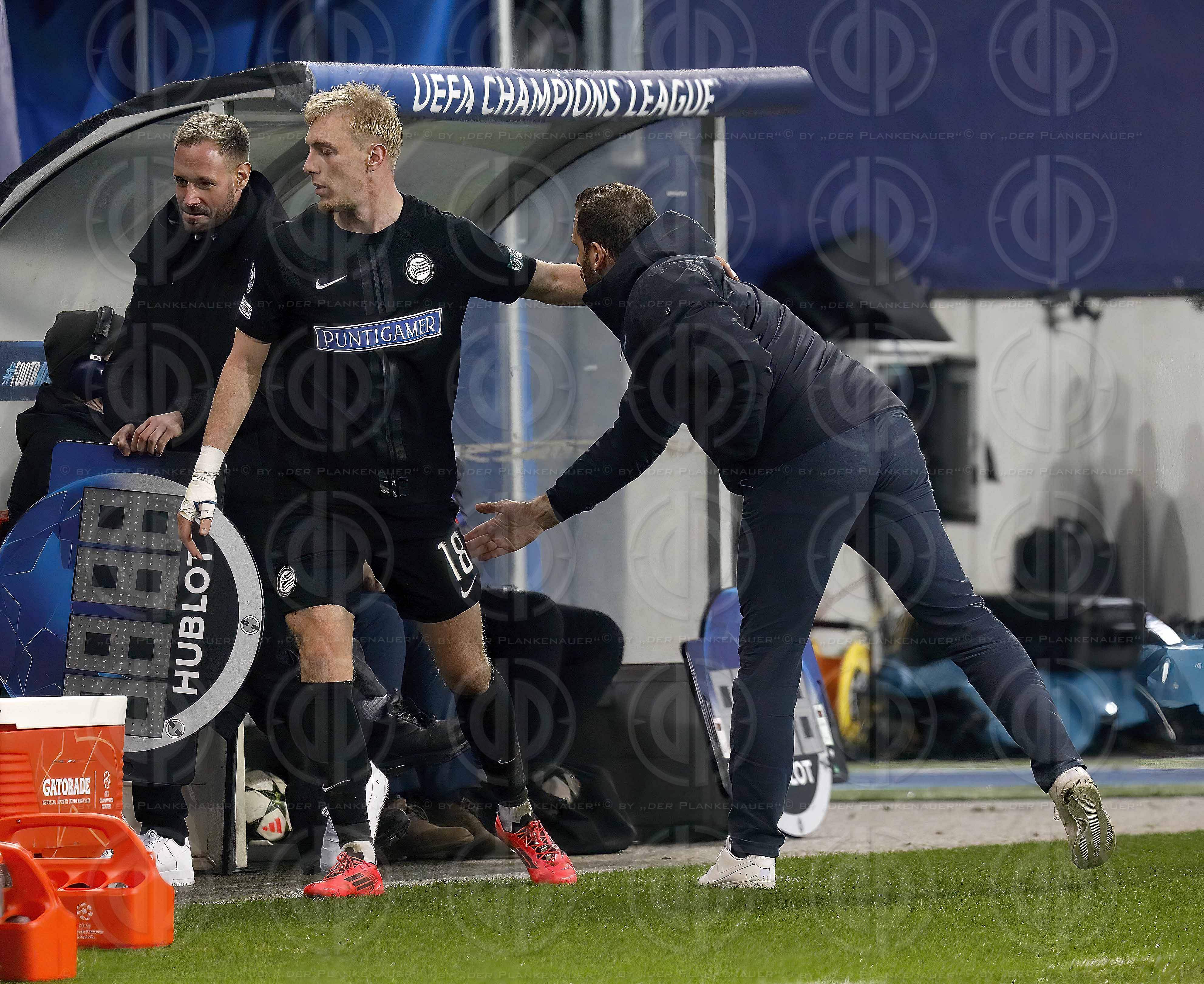 UEFA Champions League SK  Sturm vs. Girona (1:0) in Klagenfurt a