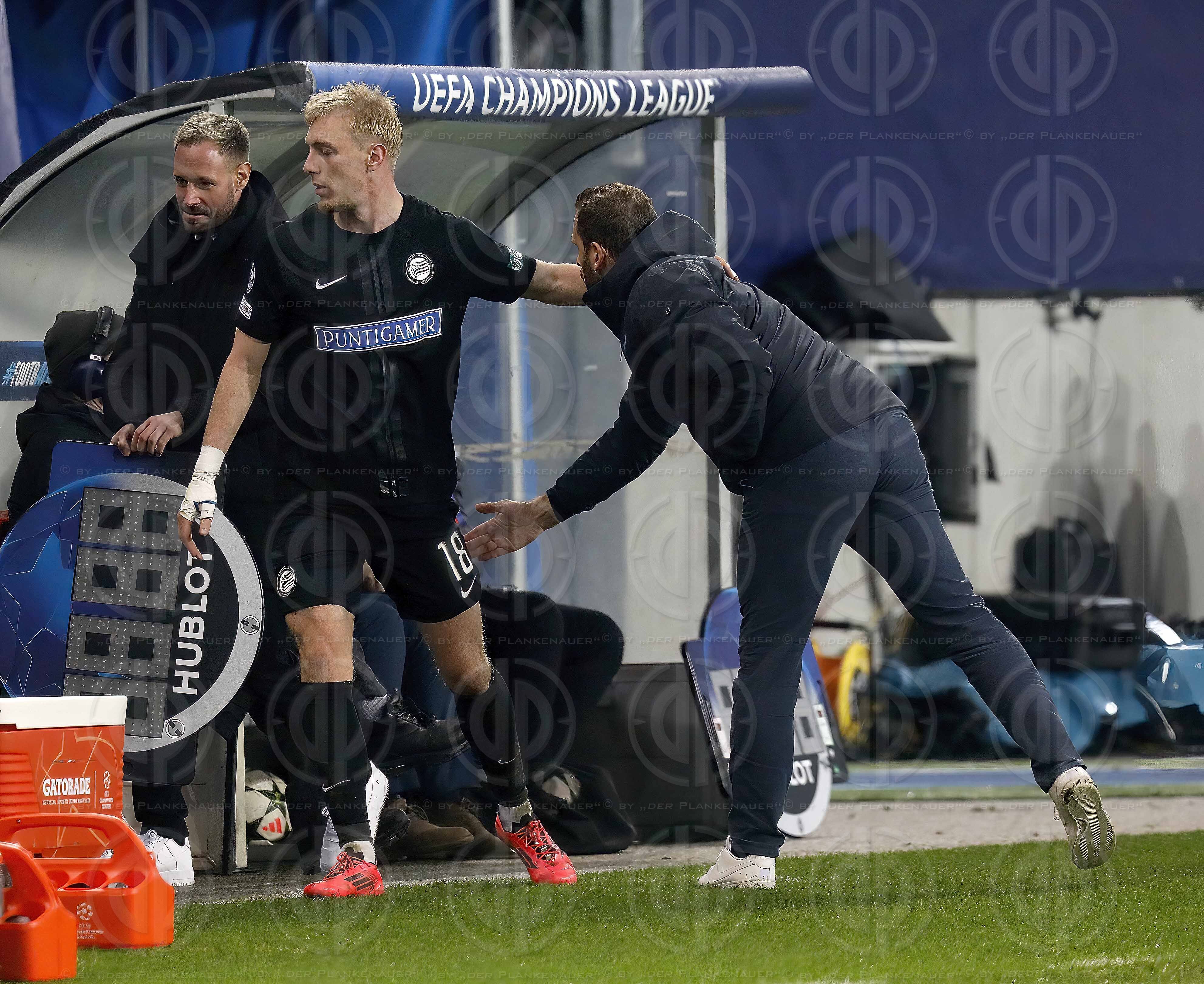 UEFA Champions League SK  Sturm vs. Girona (1:0) in Klagenfurt a