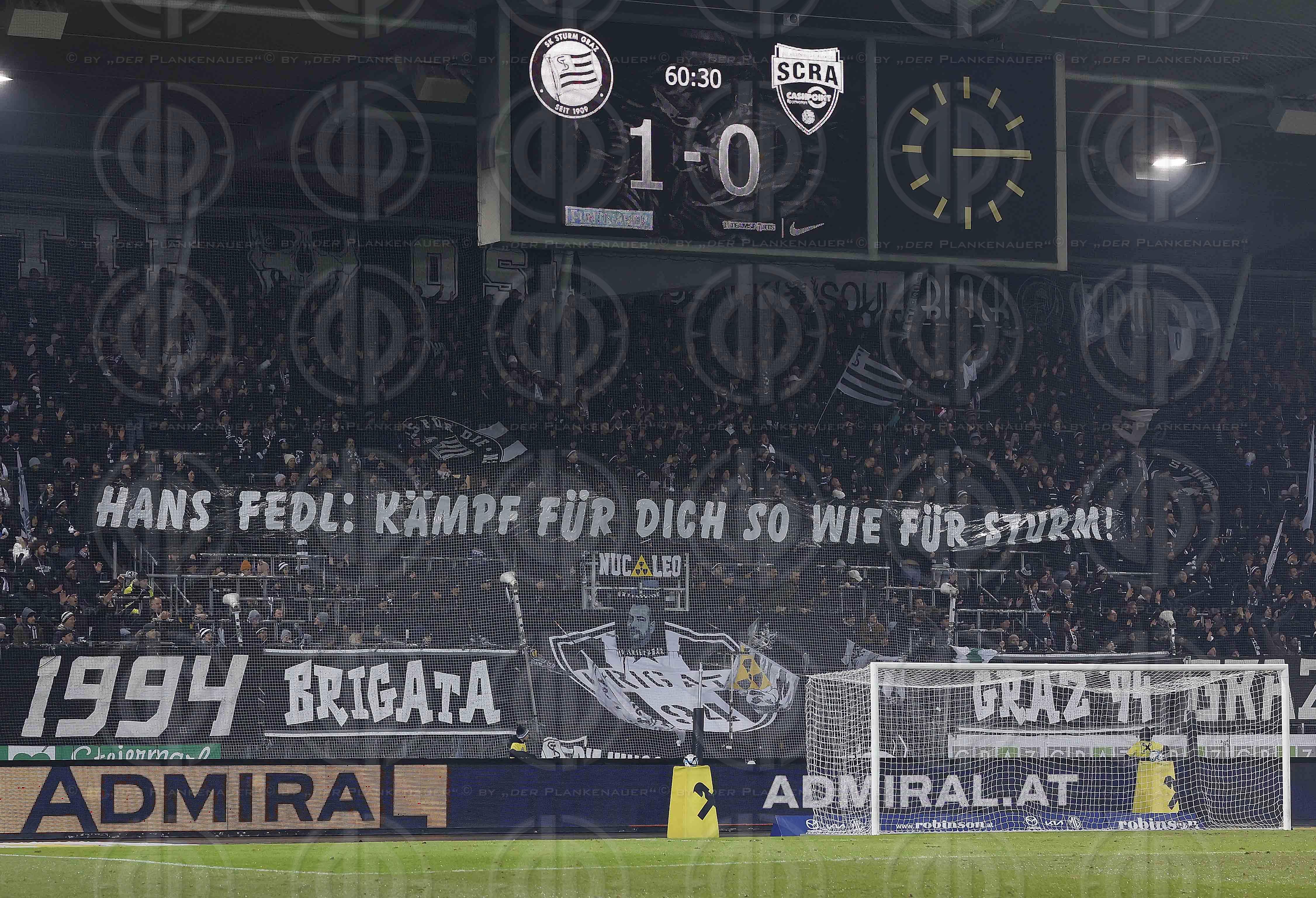 SK Sturm vs. SCR Altach (1:0) am 10.12.2023