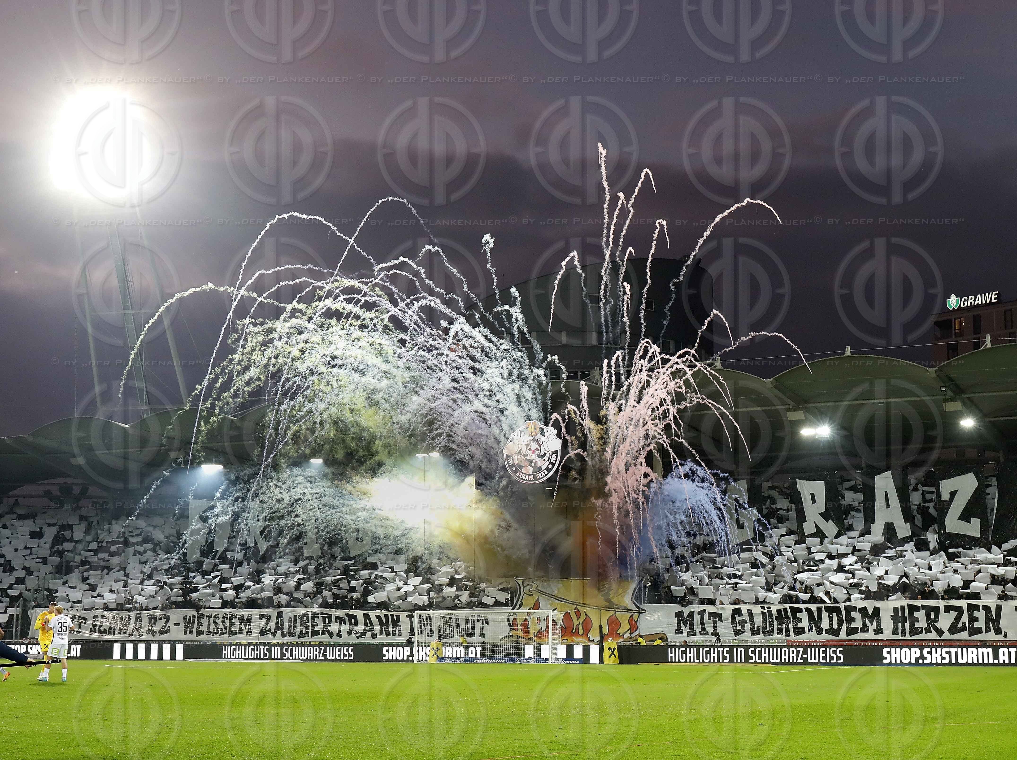 SK Sturm vs. SK Rapid (1:1) am 02.11.2024