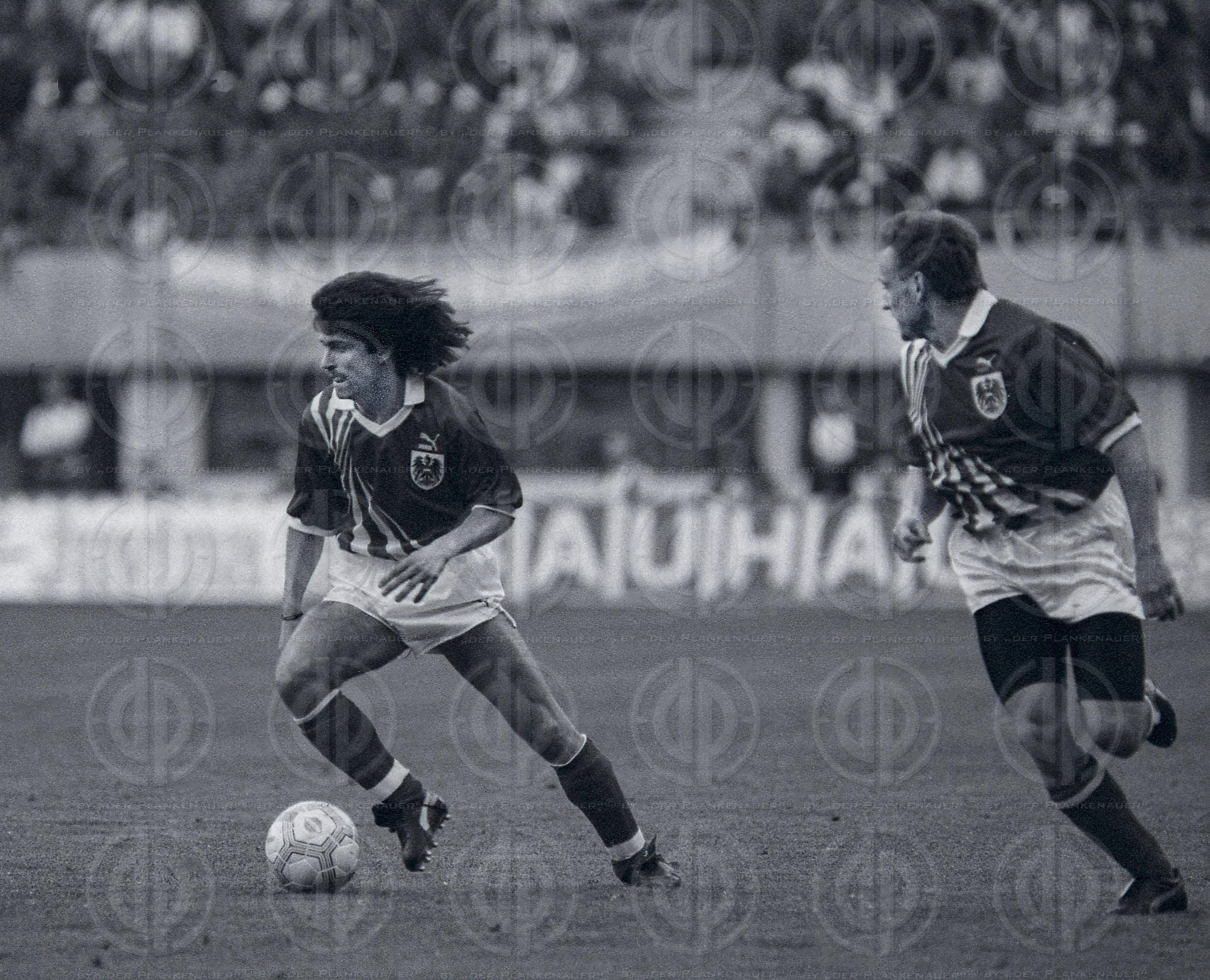 Länderspiel Österreich vs. Argentinien am 03.05.1990