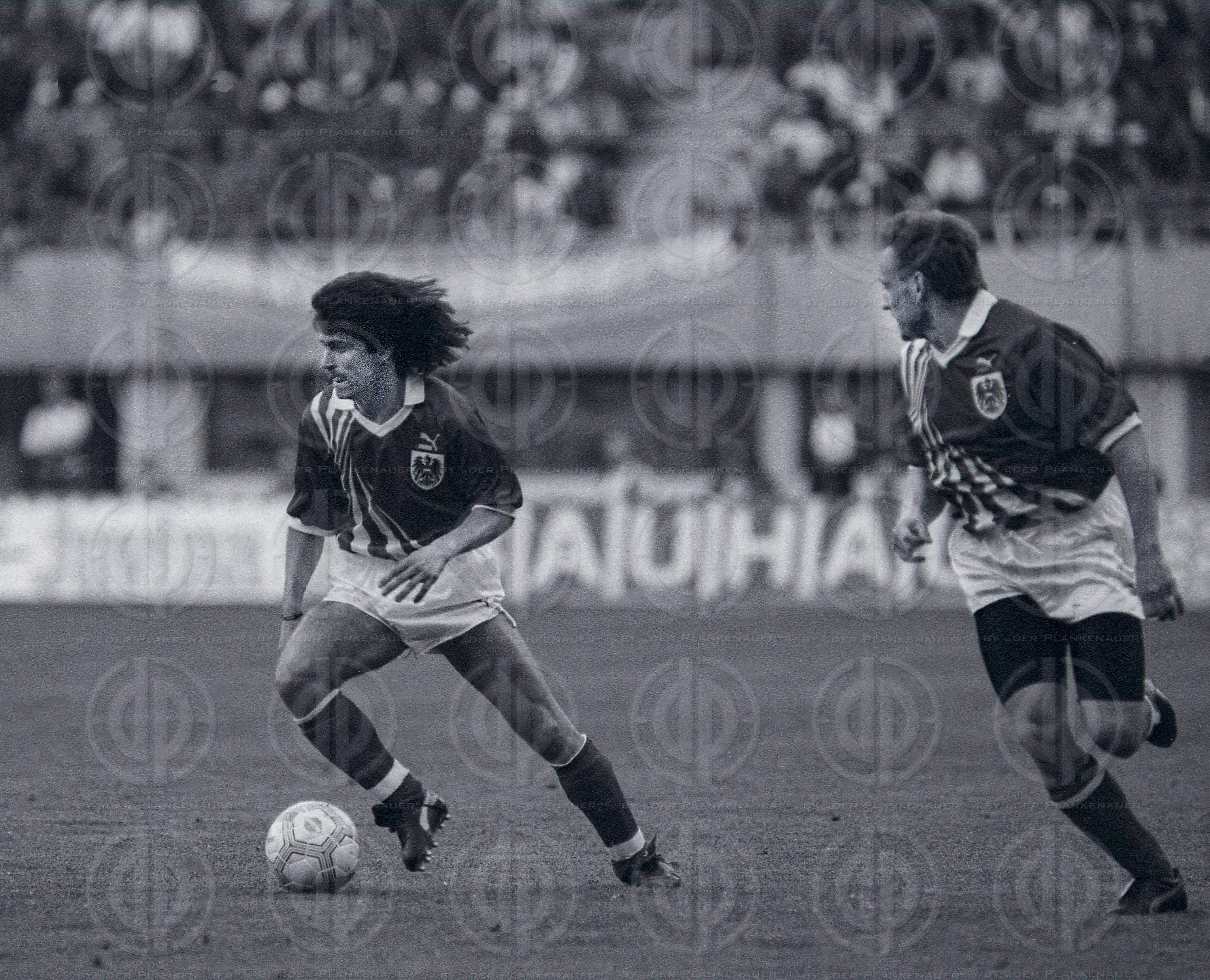 Länderspiel Österreich vs. Argentinien am 03.05.1990