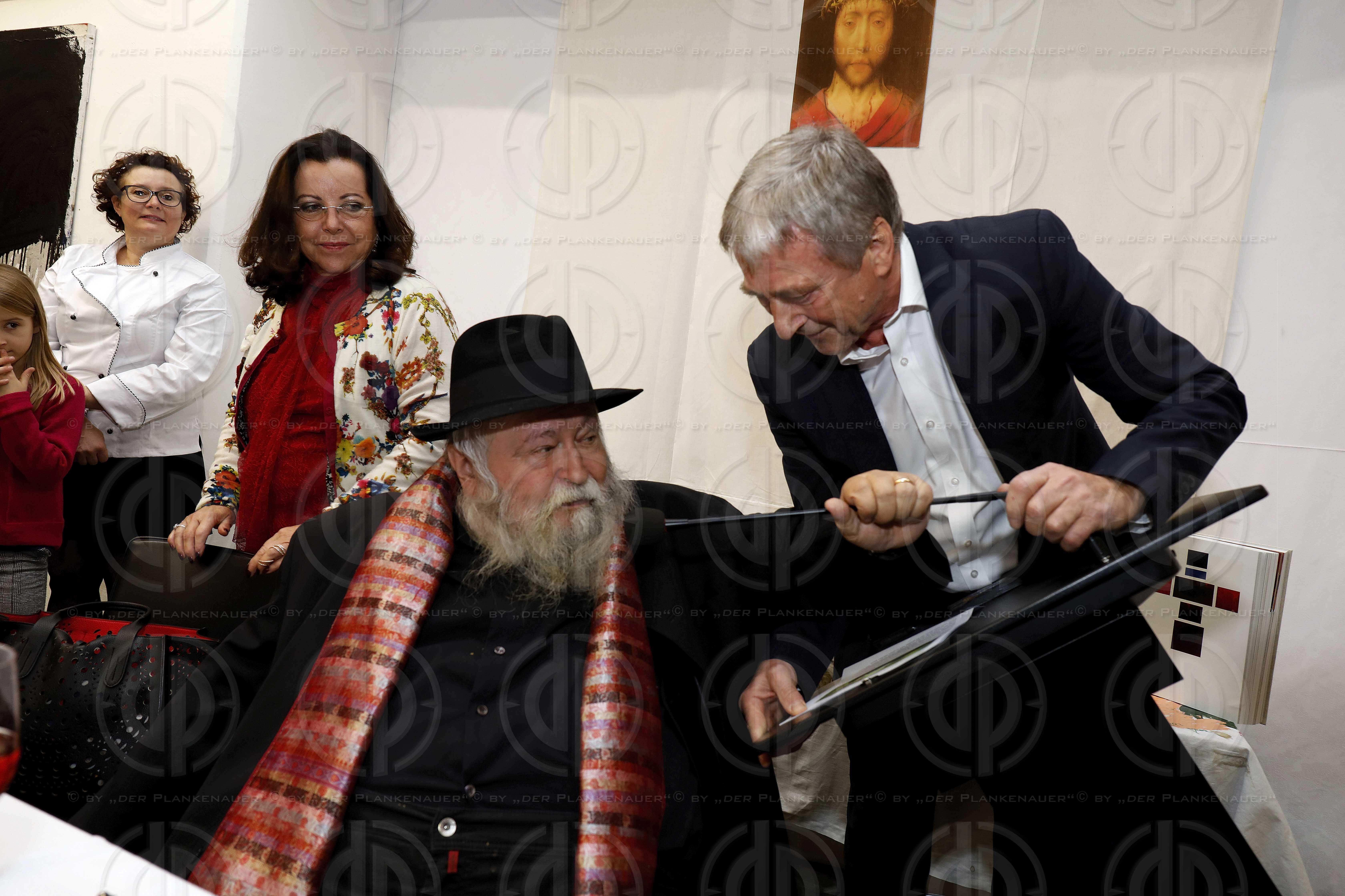 Fruehschoppen mit Hermann NITSCH