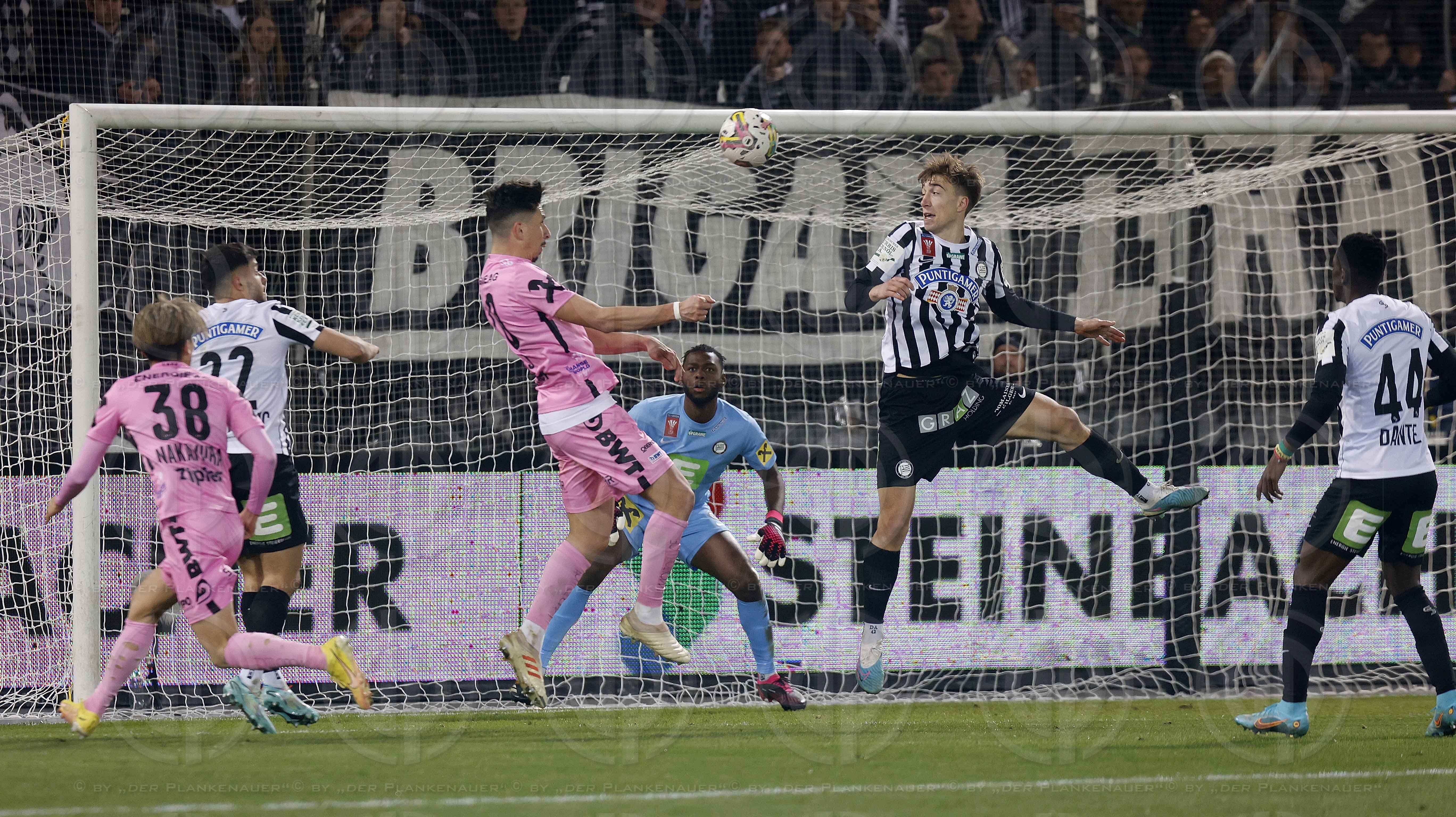 ÖFB Cup Sturm Graz  vs. LASK Linz (1:0) am 06.04.2023
