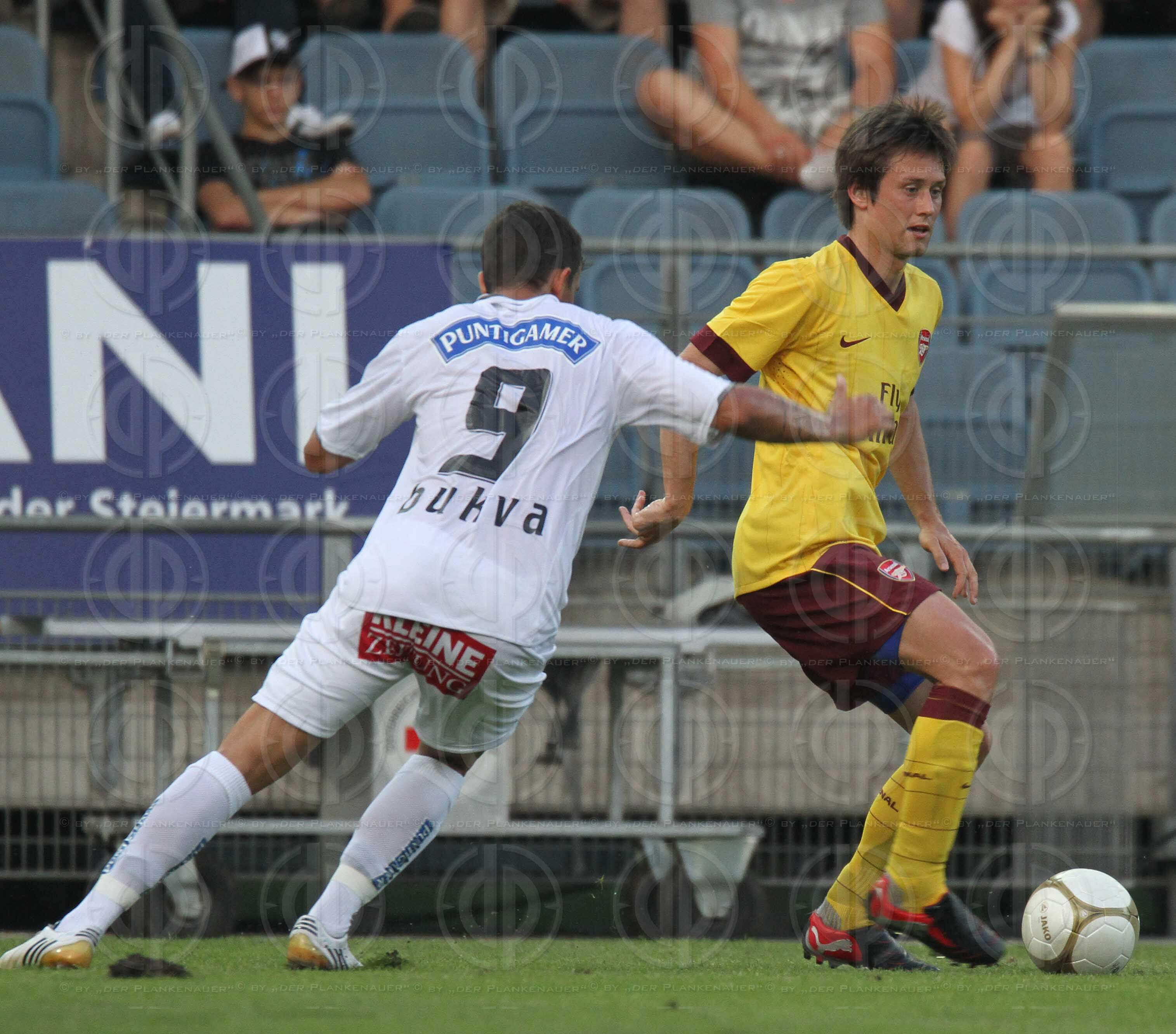 SK Sturm vs. Arsenal London (0:3)