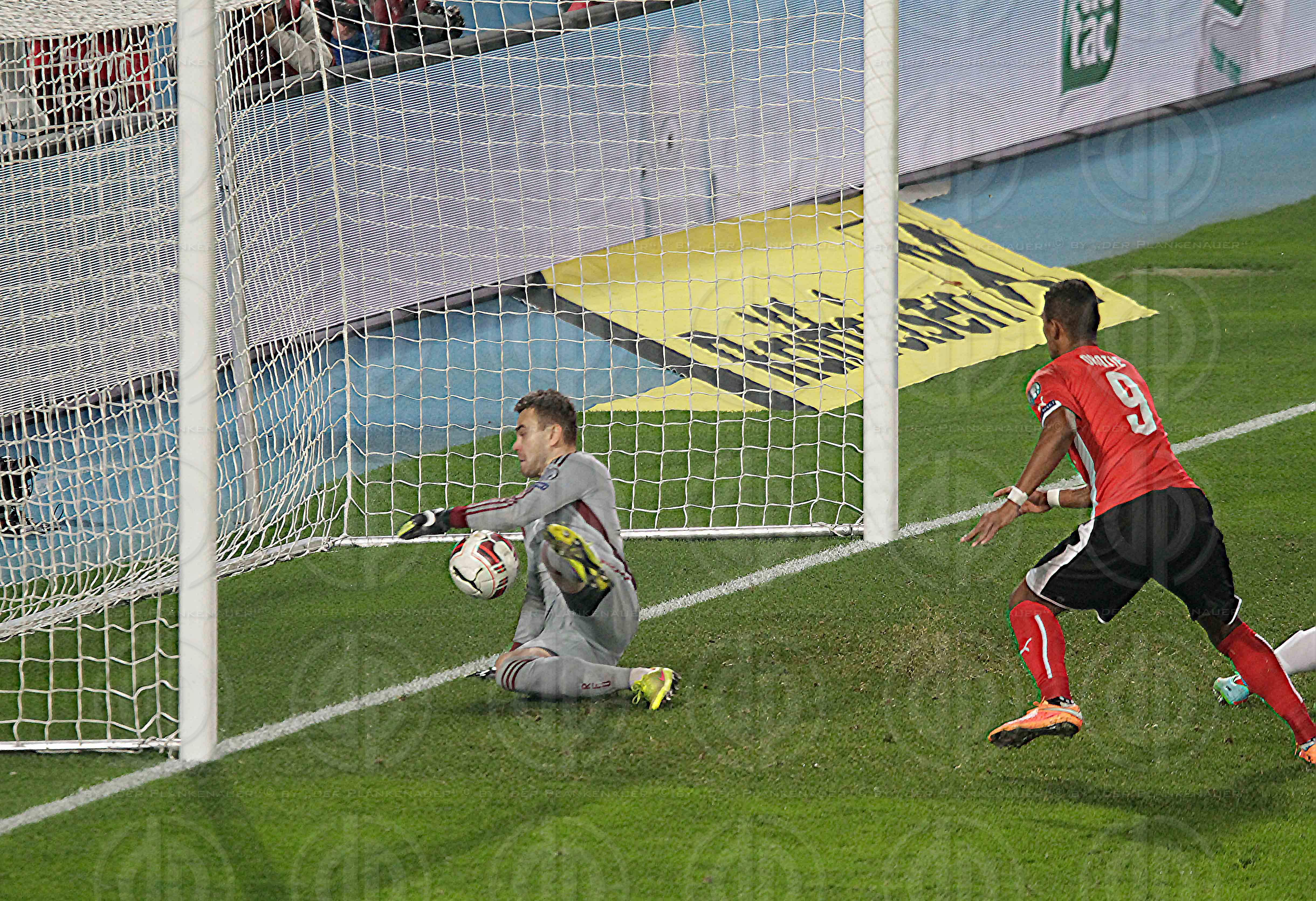 EM-Qualifikationsrunde Oesterreich vs. Russland (1:0)