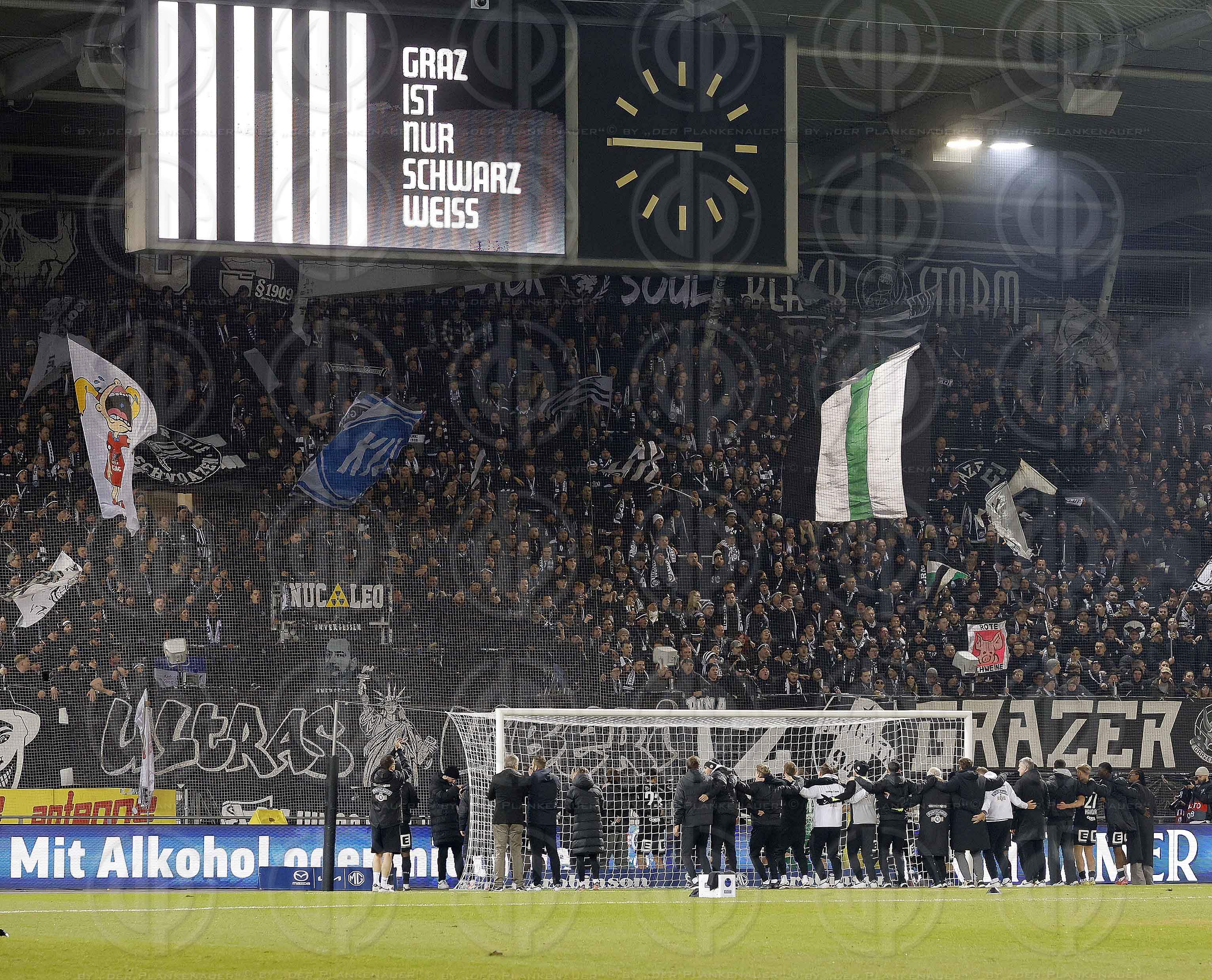 SK Sturm vs. GAK 1902 (2:1) am 07.12.2025