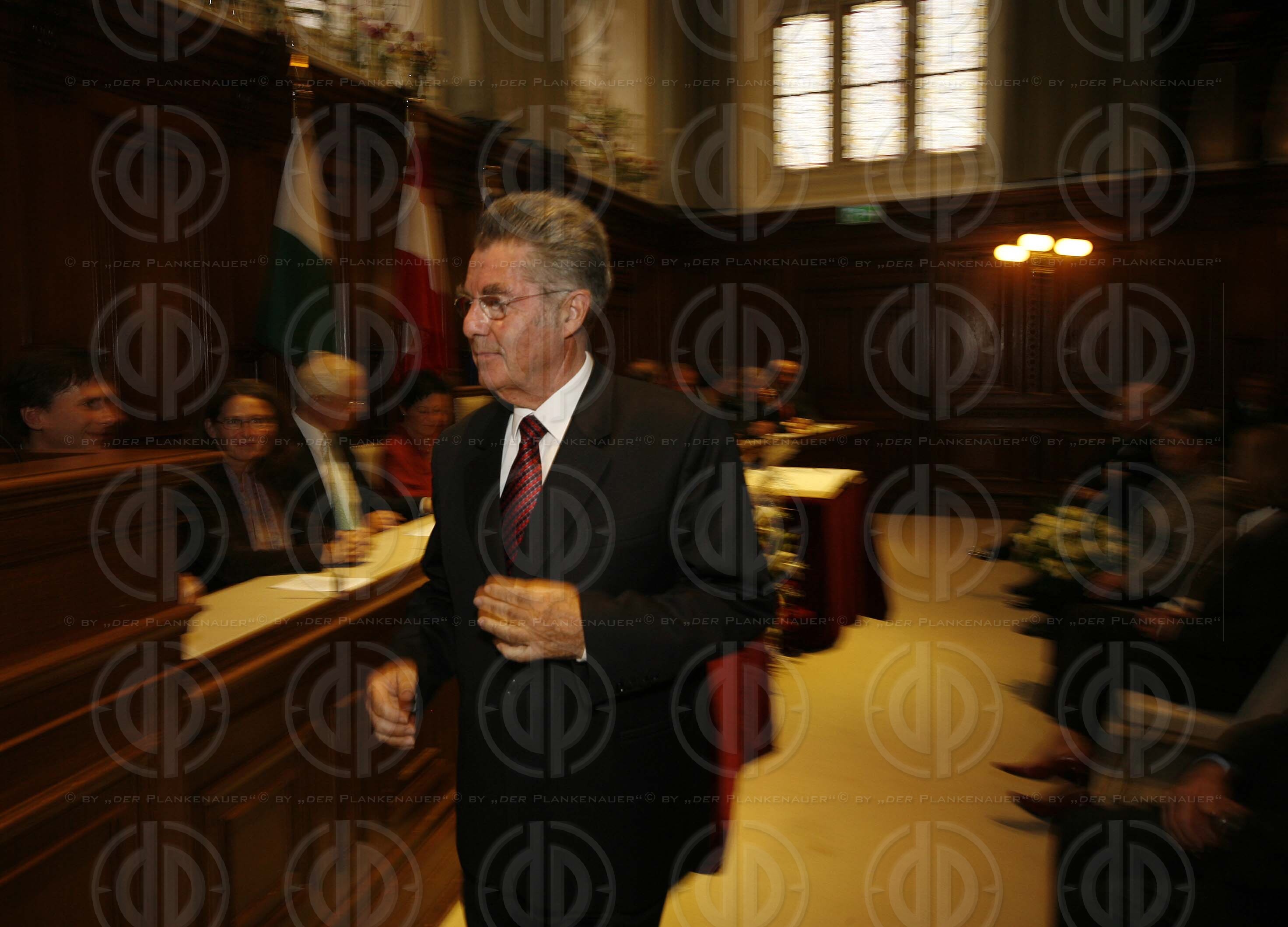 Ehrenbürgerfeier für BP Dr. Heinz FISCHER