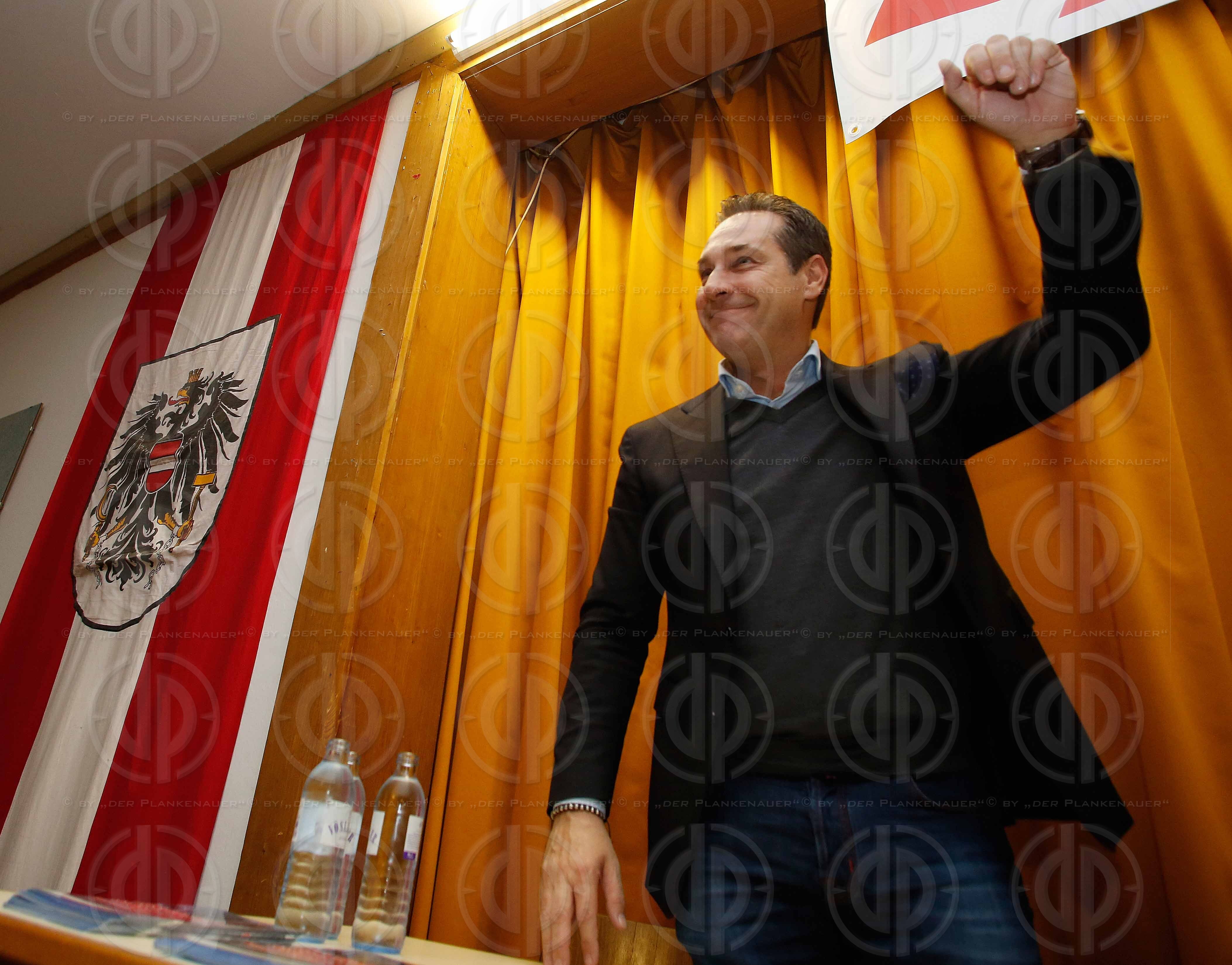 Buergerstammtisch in Spielfeld mit HC Strache