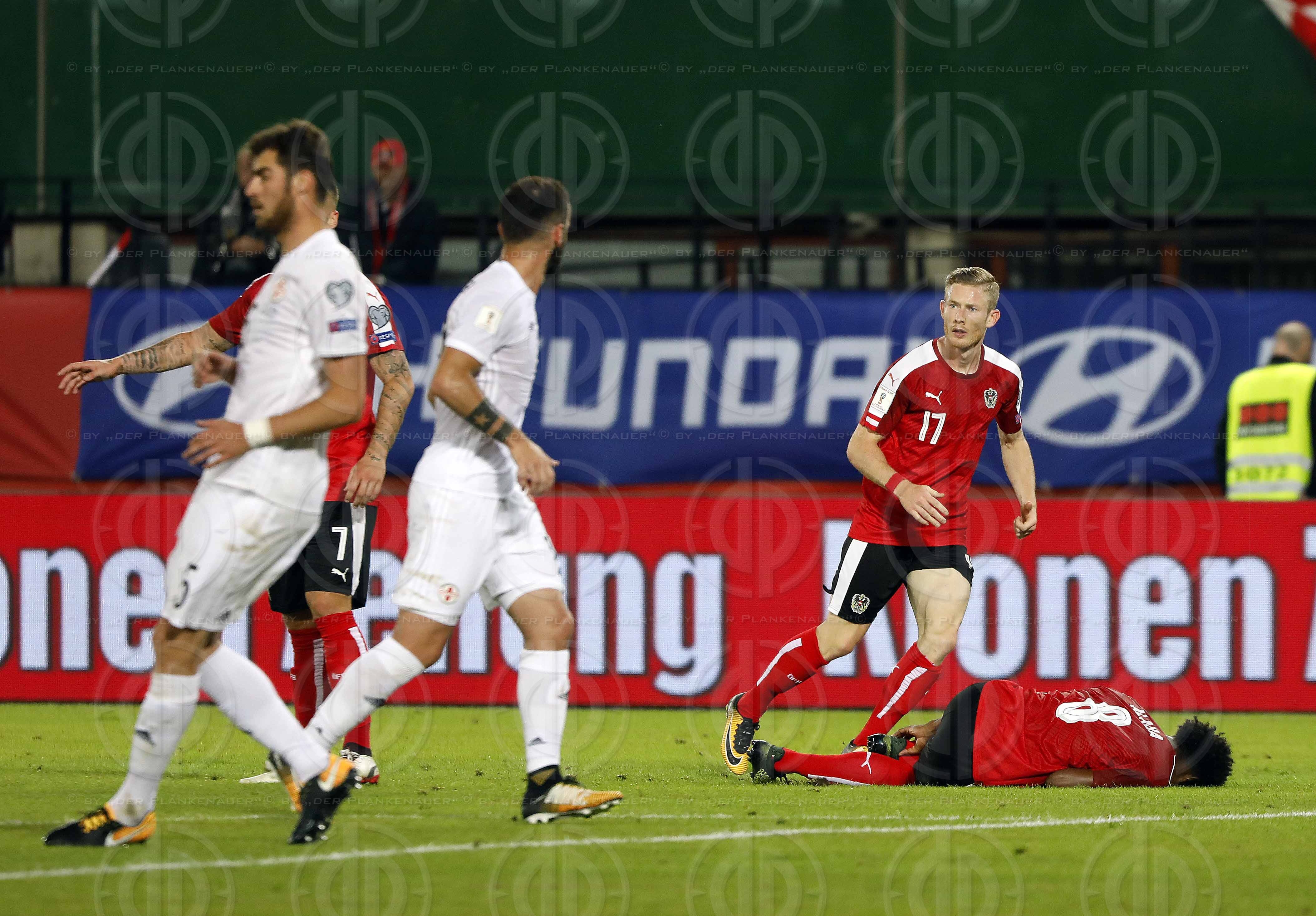 WM-Qualifikation Oesterreich vs. Georgien