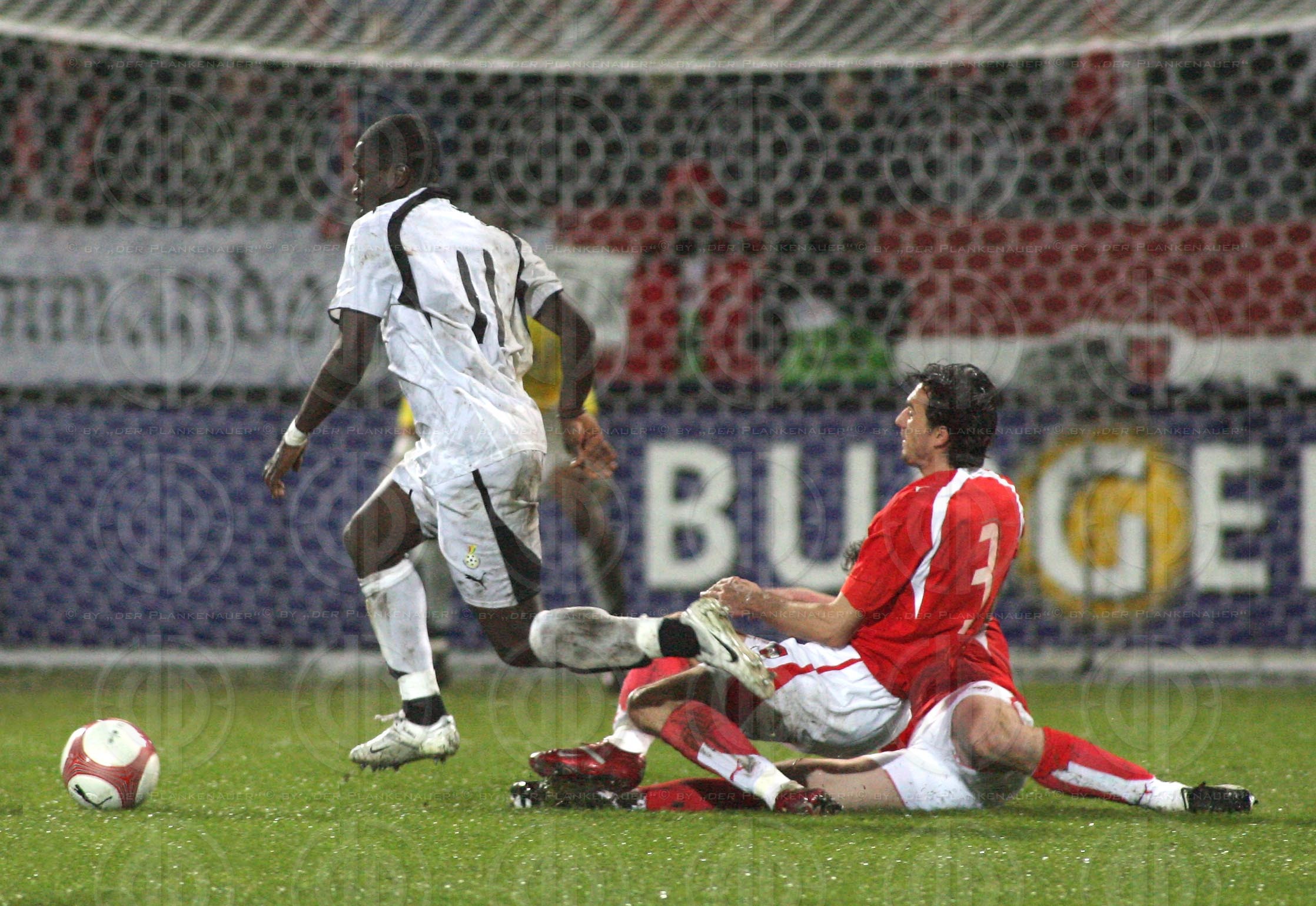 Fusball Länderspiel Österreich vs. Ghana (1:1)