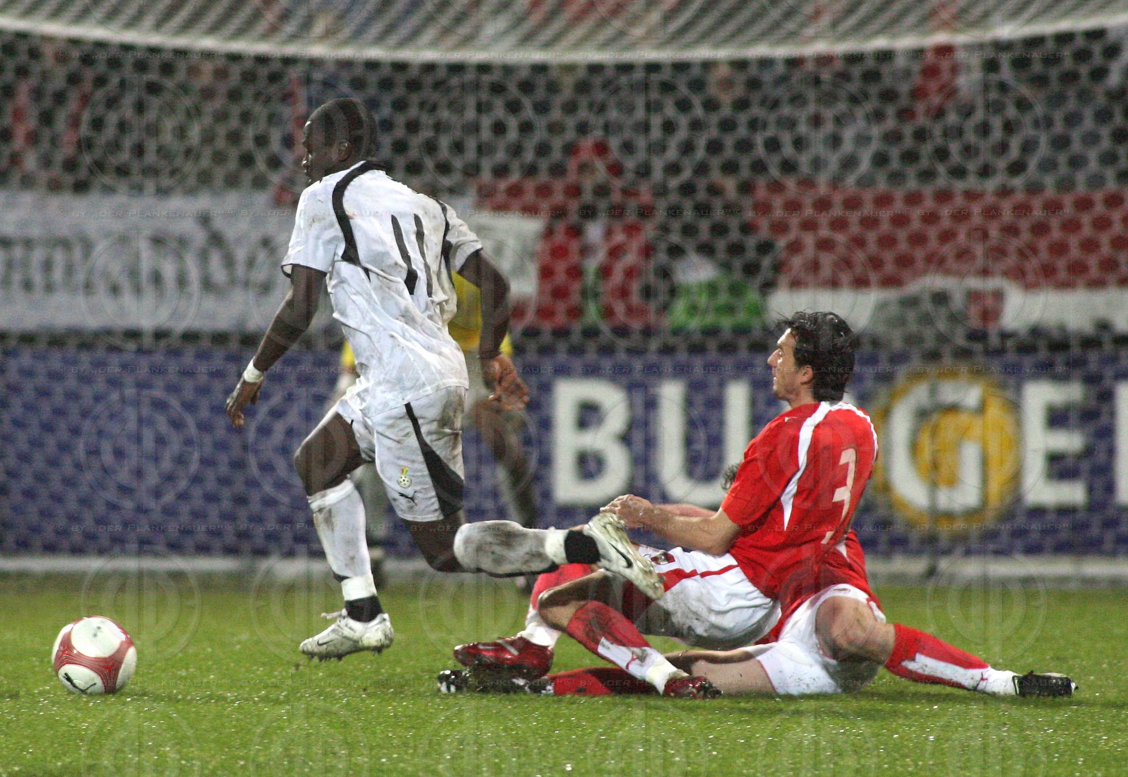 Fusball Länderspiel Österreich vs. Ghana (1:1)