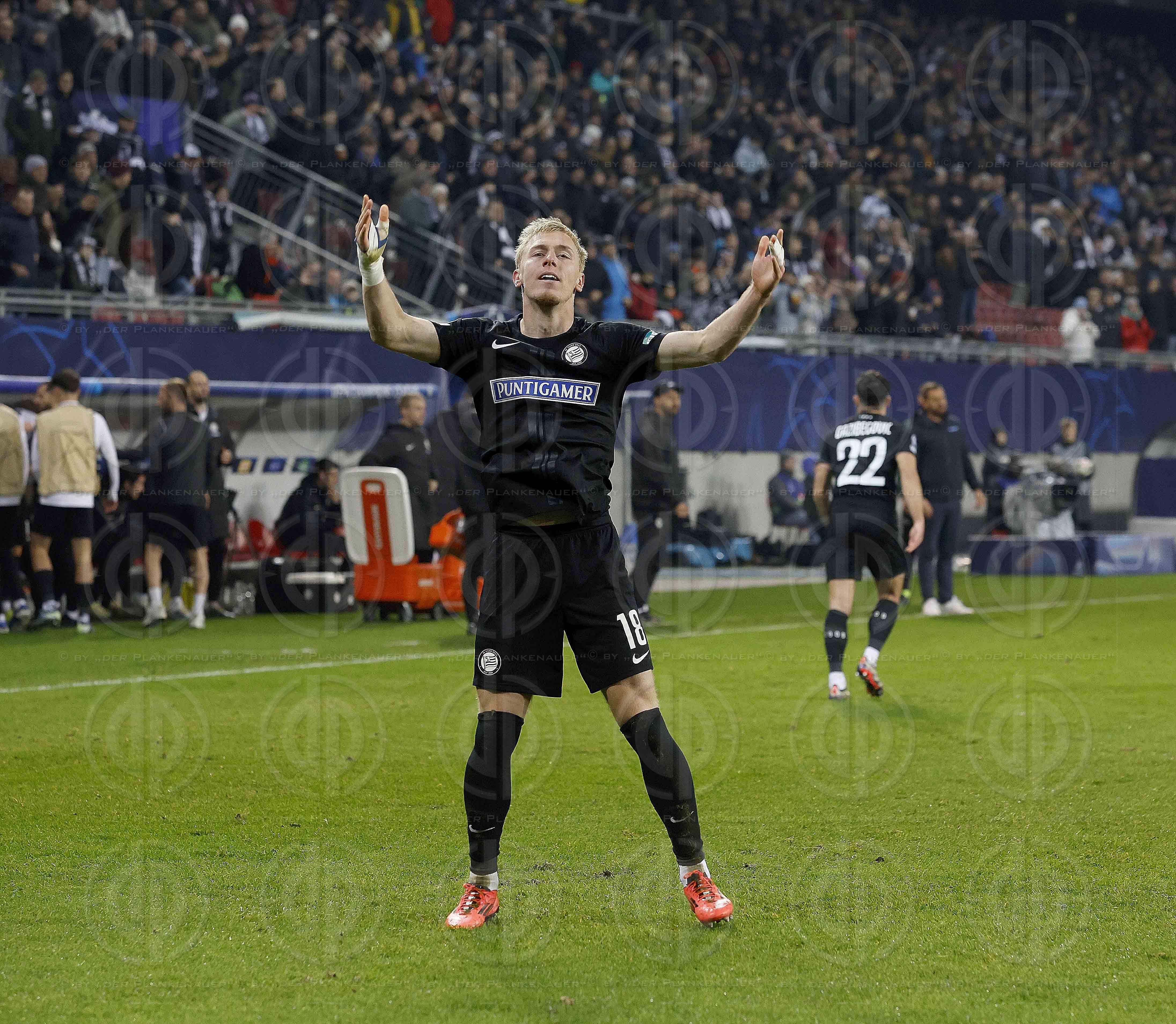 UEFA Champions League SK  Sturm vs. Girona (1:0) in Klagenfurt a