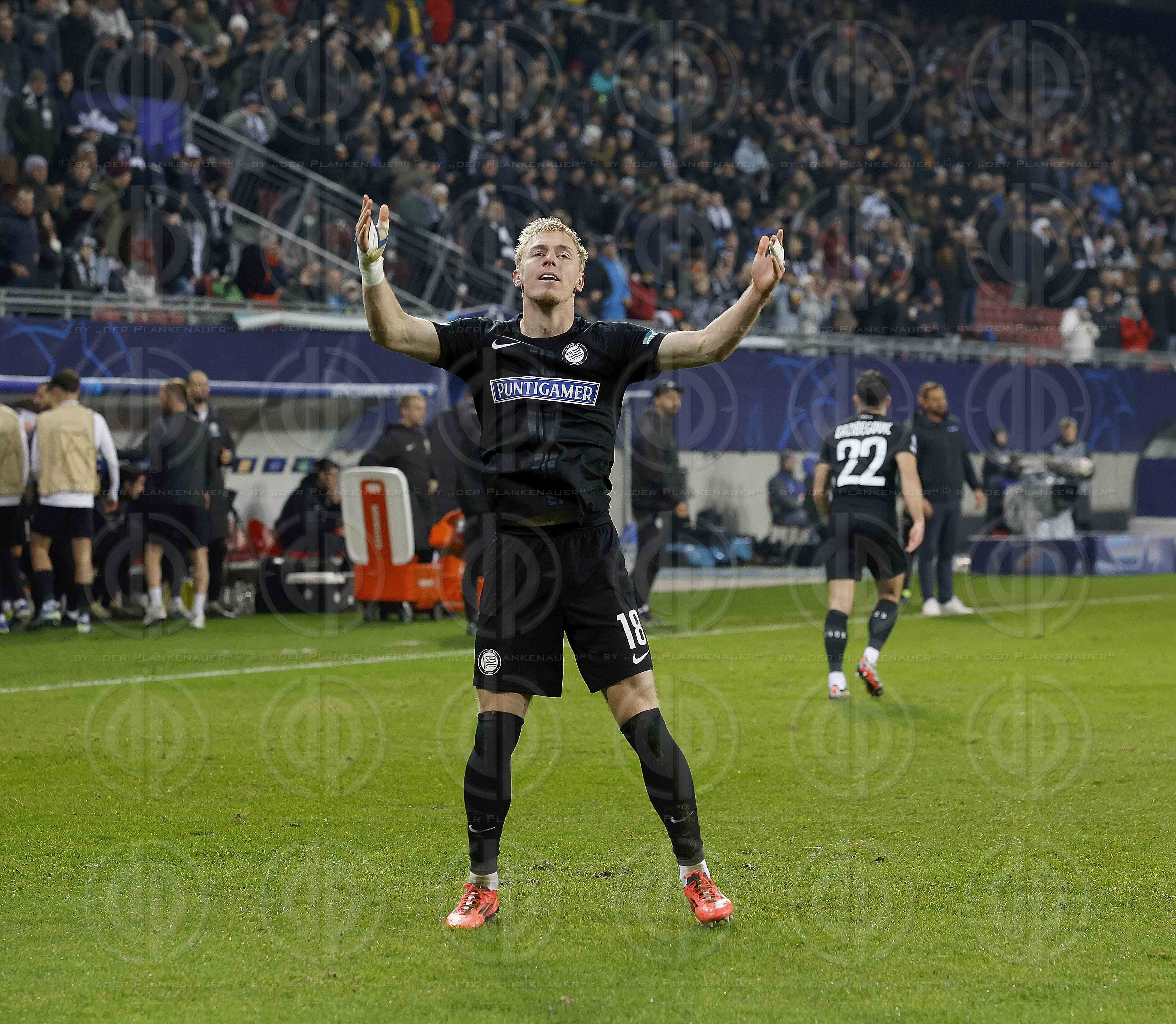 UEFA Champions League SK  Sturm vs. Girona (1:0) in Klagenfurt a
