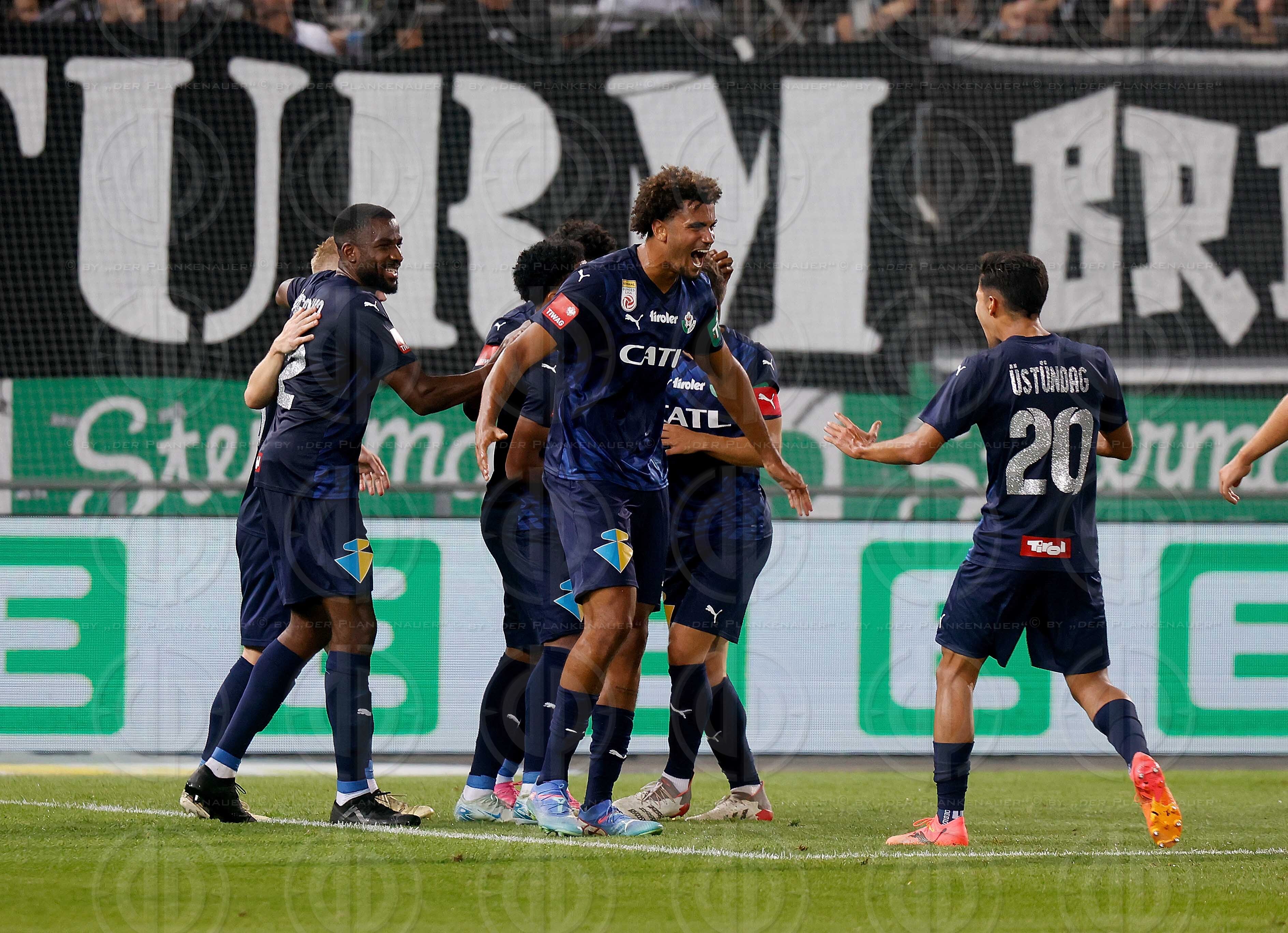 SK Sturm vs. WSG Tirol am 31.08.2024