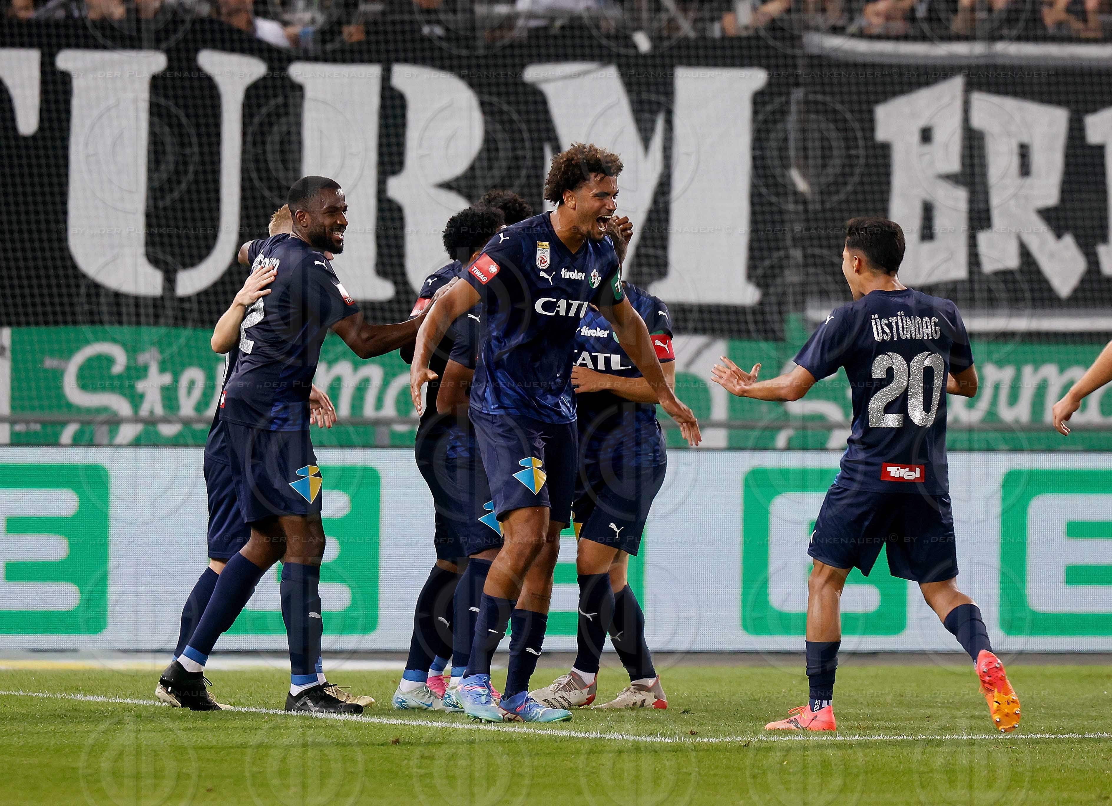 SK Sturm vs. WSG Tirol am 31.08.2024