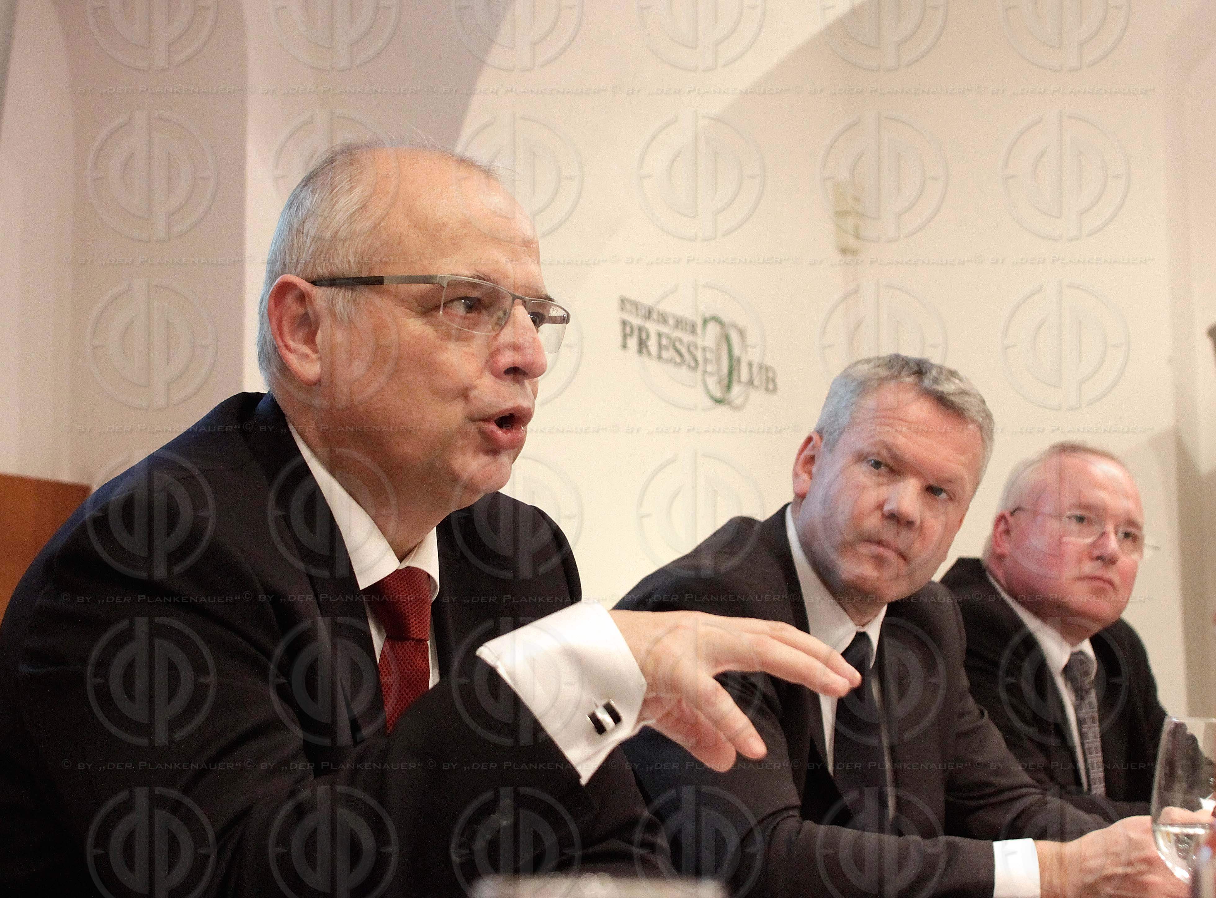 Wirtschaftsgespraech mit voestalpine Vorstaenden