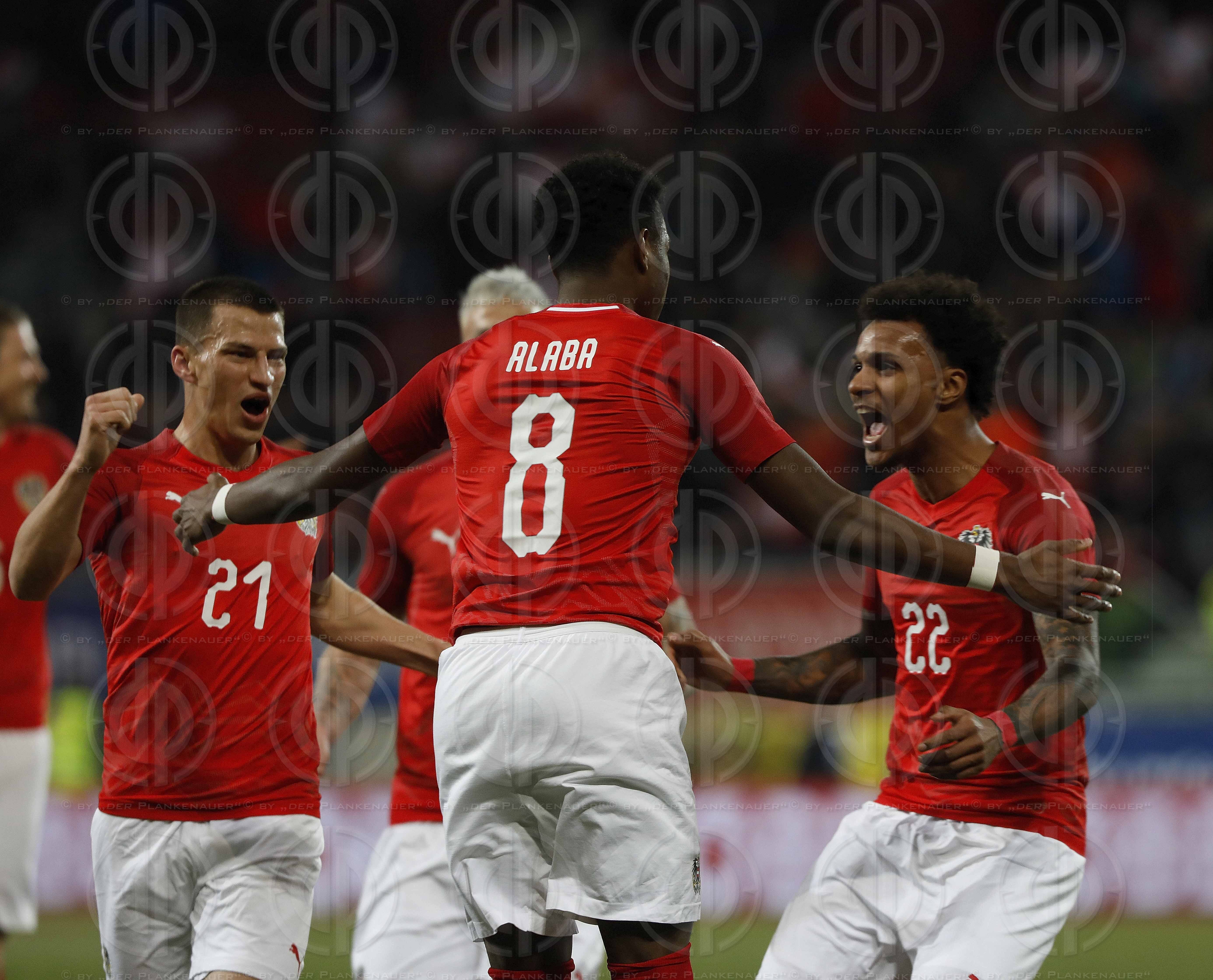 Laenderspiel Oesterreich vs. Slowenien