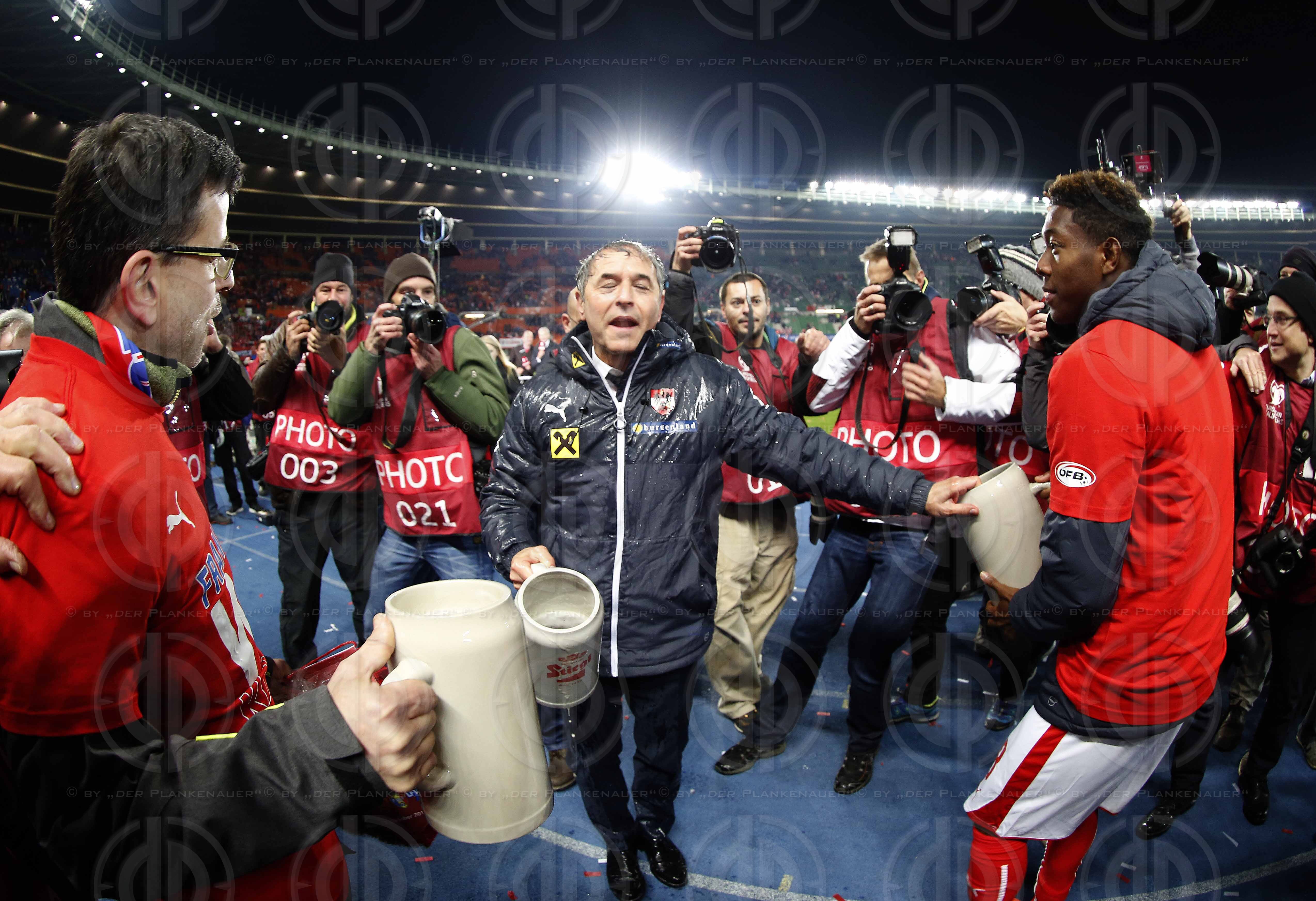EM-Qualifikationsrunde Österreich vs. Liechtenstein (3:0)