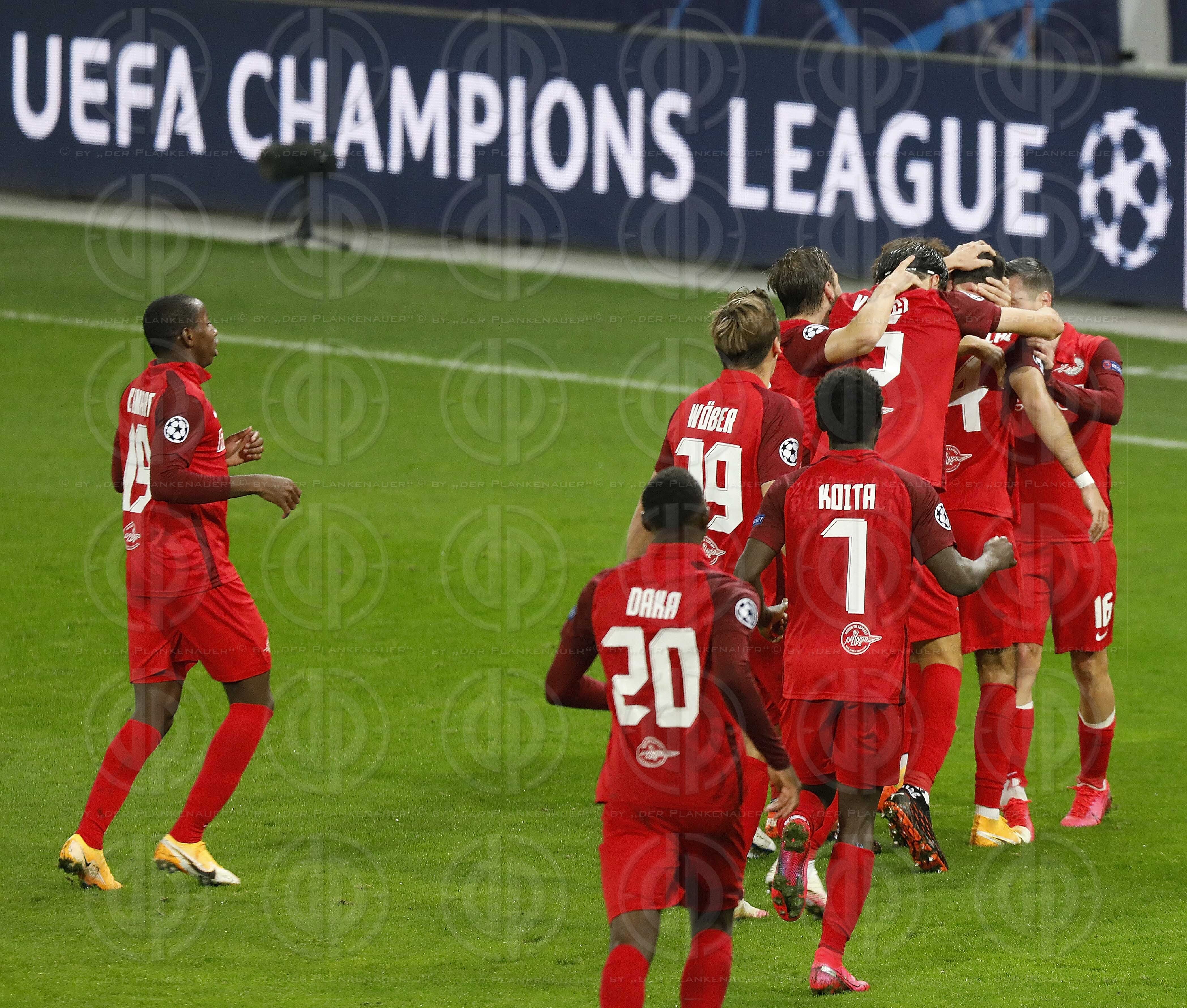 CL FC Red Bull Salzburg vs. Lokomotive Moskau (2:2) am 21.10.202