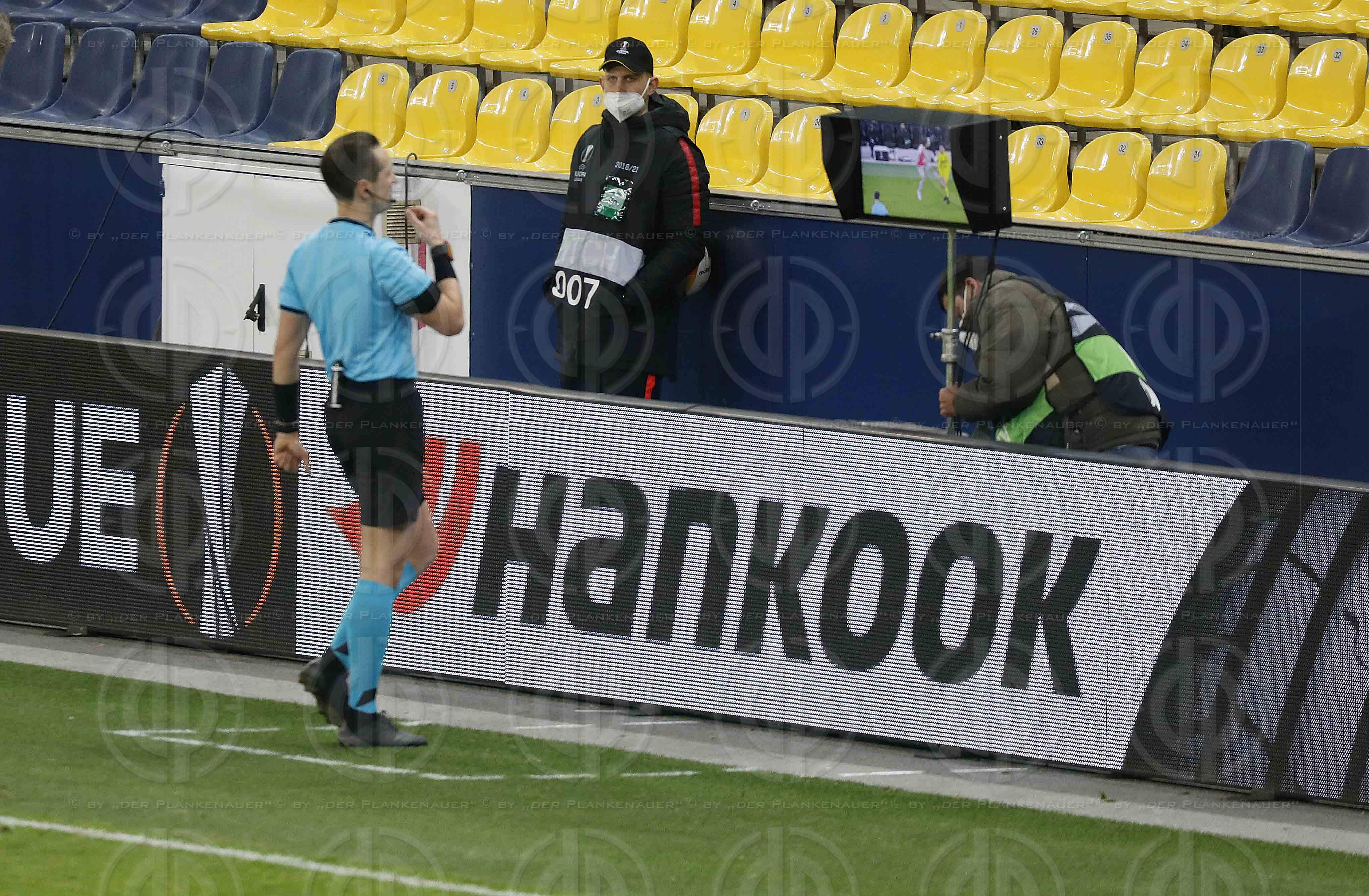 Europa League FC Salzburg vs. Villareal CF (0:2) am 18.02.2021