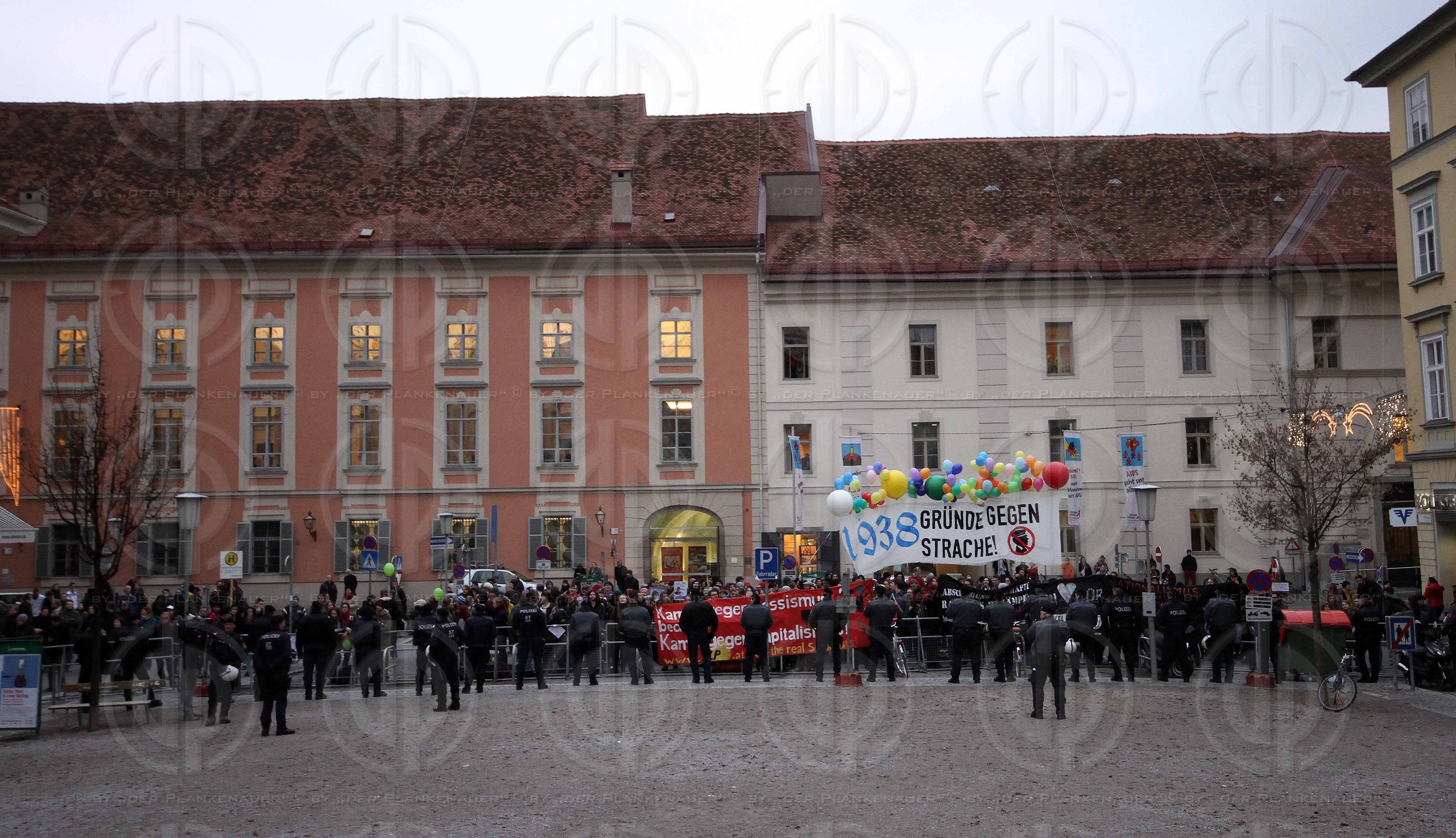 GR Wahl Graz 2012 - Schlusskundgebung FPÖ