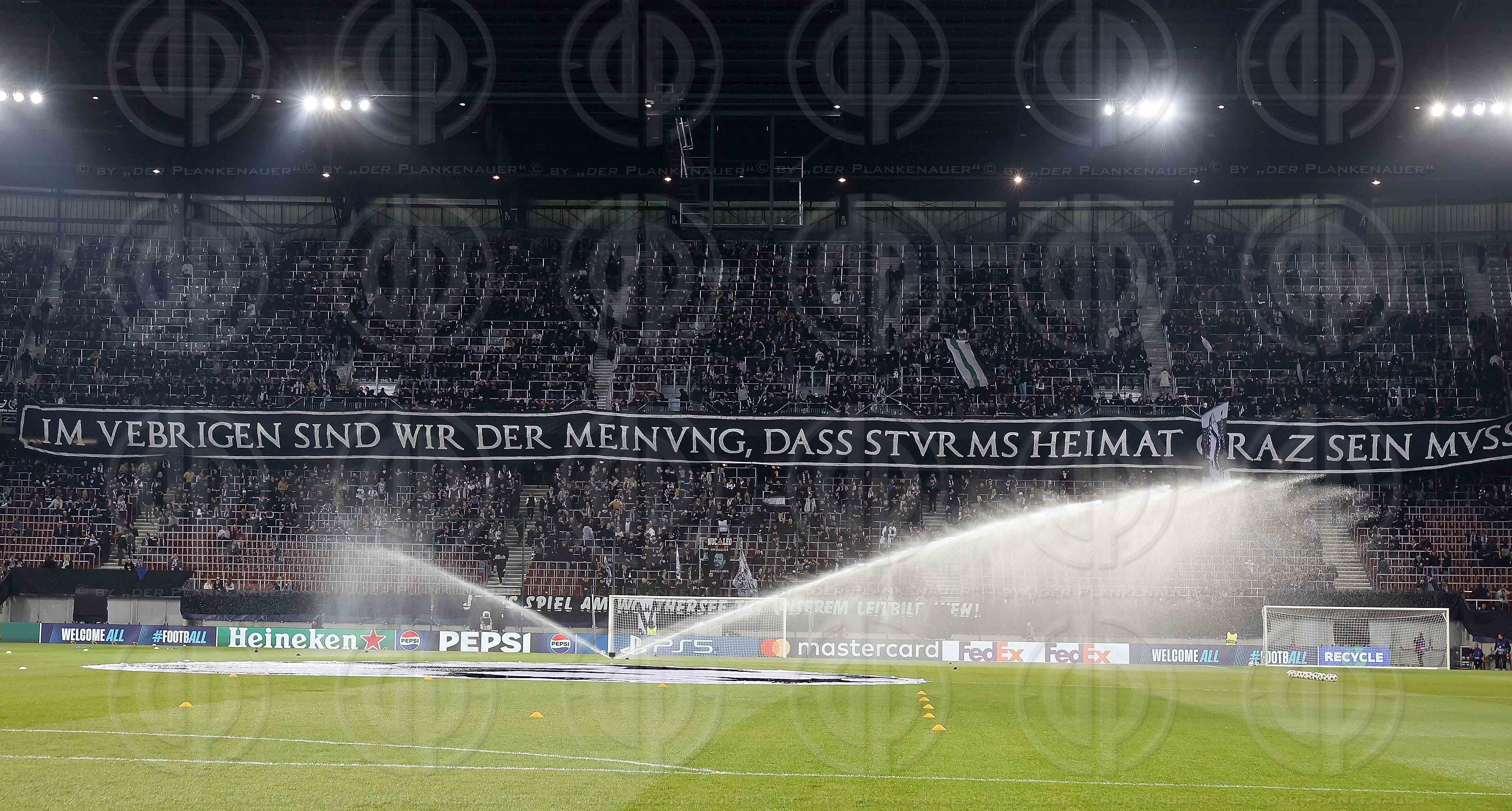 UEFA Champions League SK  Sturm vs. Sporting Lissabon (0:2) in K