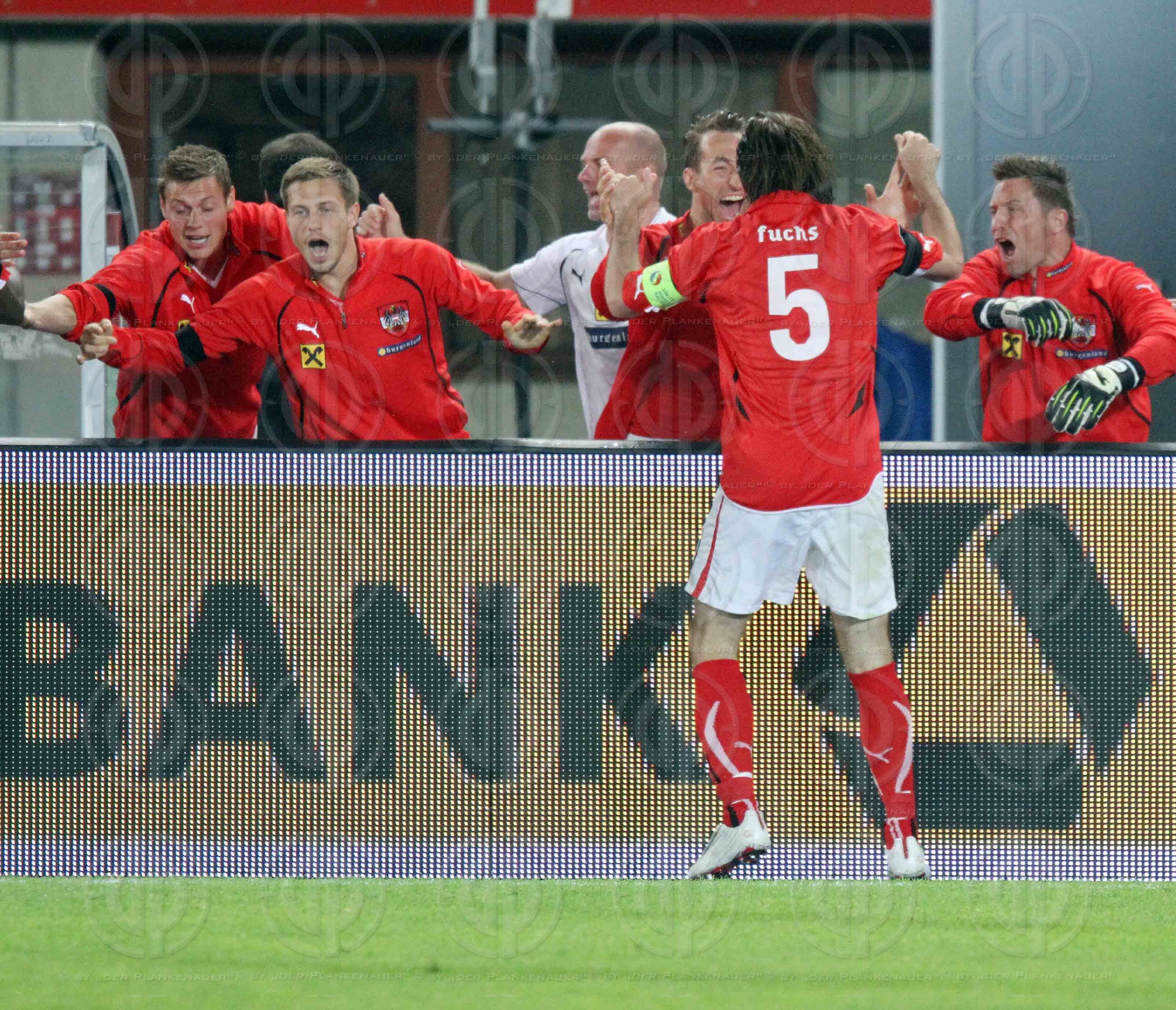 Qualifikation zur UEFA EURO 2012 Österreich vs. Deutschland