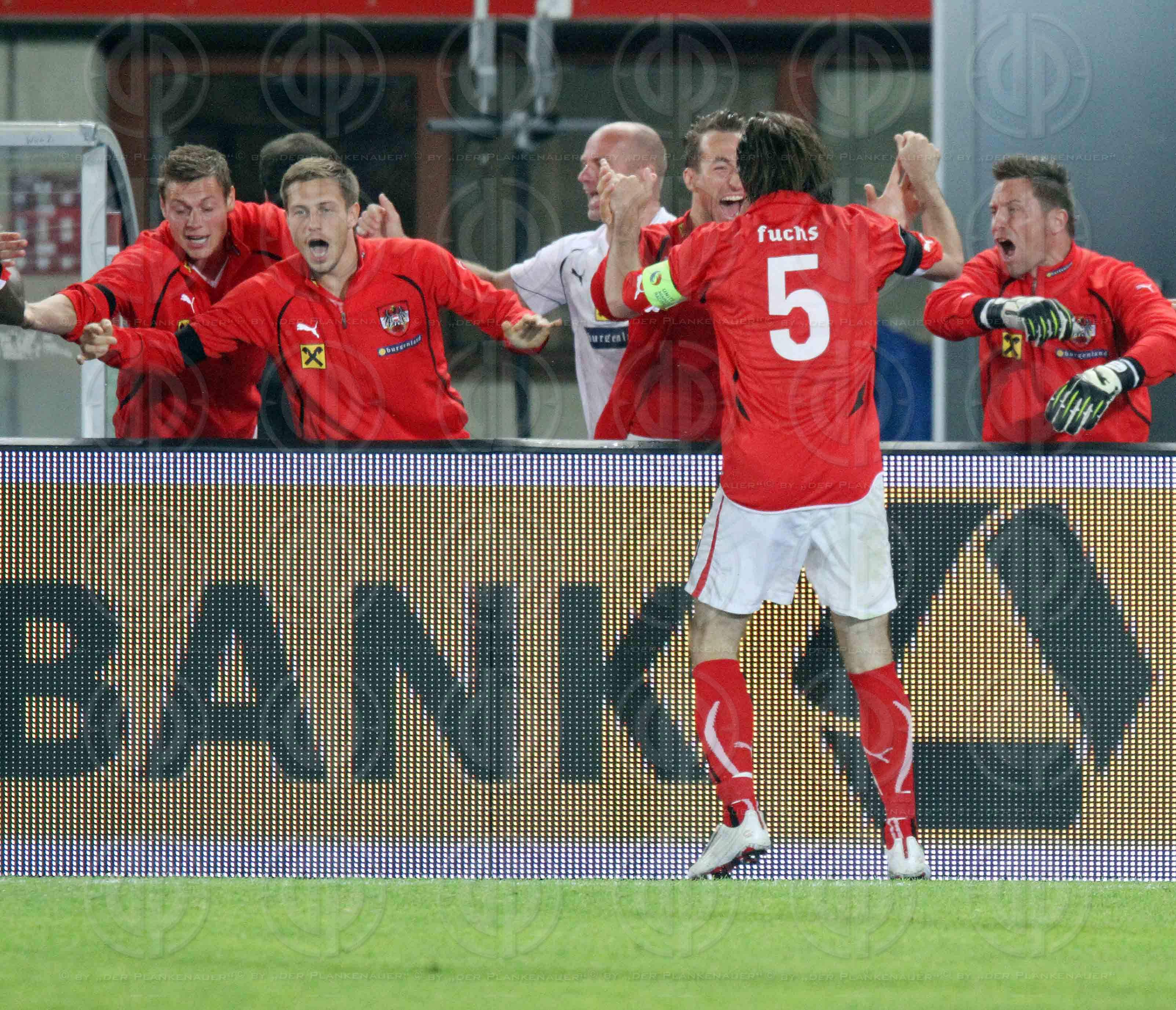 Qualifikation zur UEFA EURO 2012 Österreich vs. Deutschland