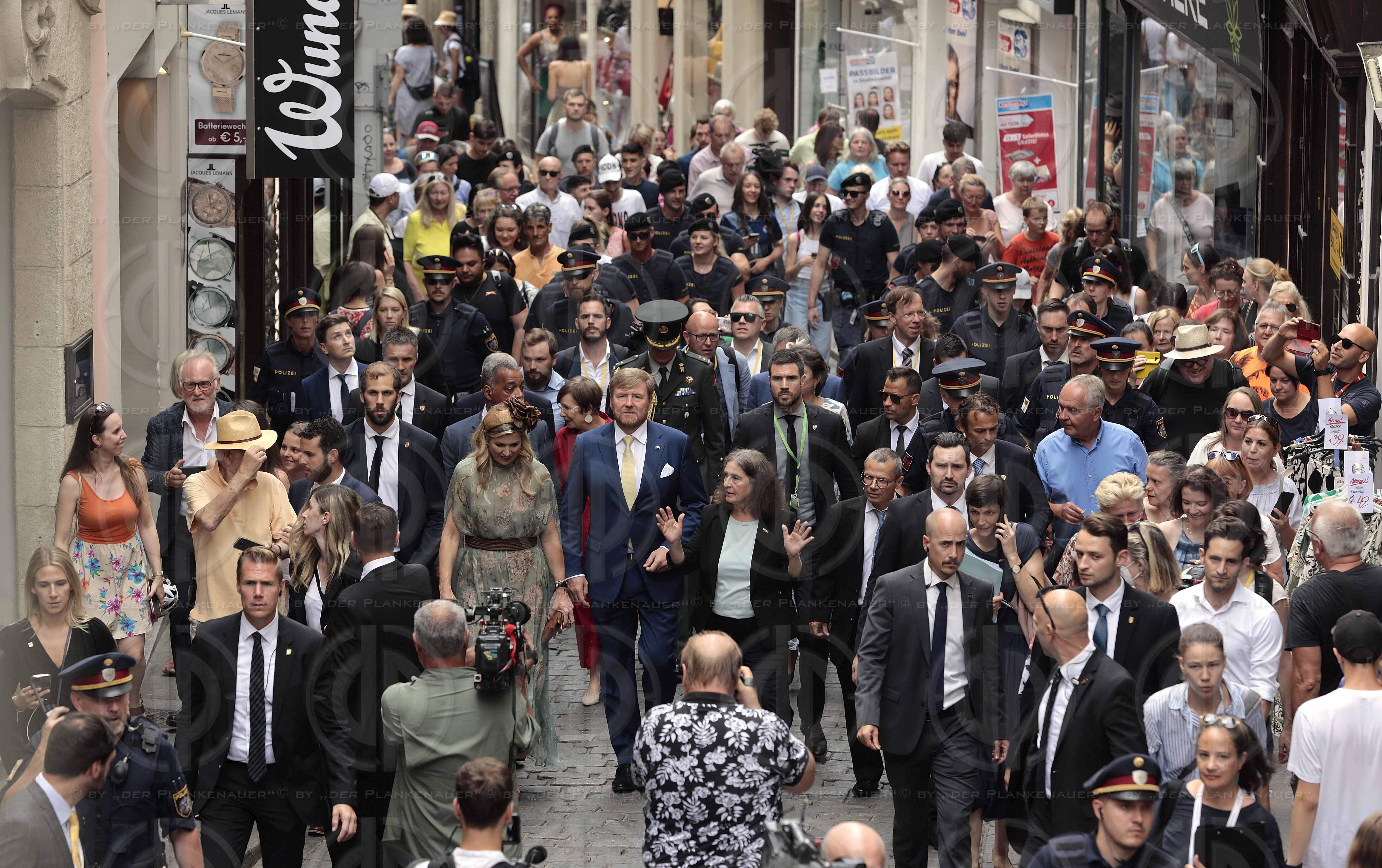 Staatsbesuch Königreich der Niederlande, Graz am 29.06.2022