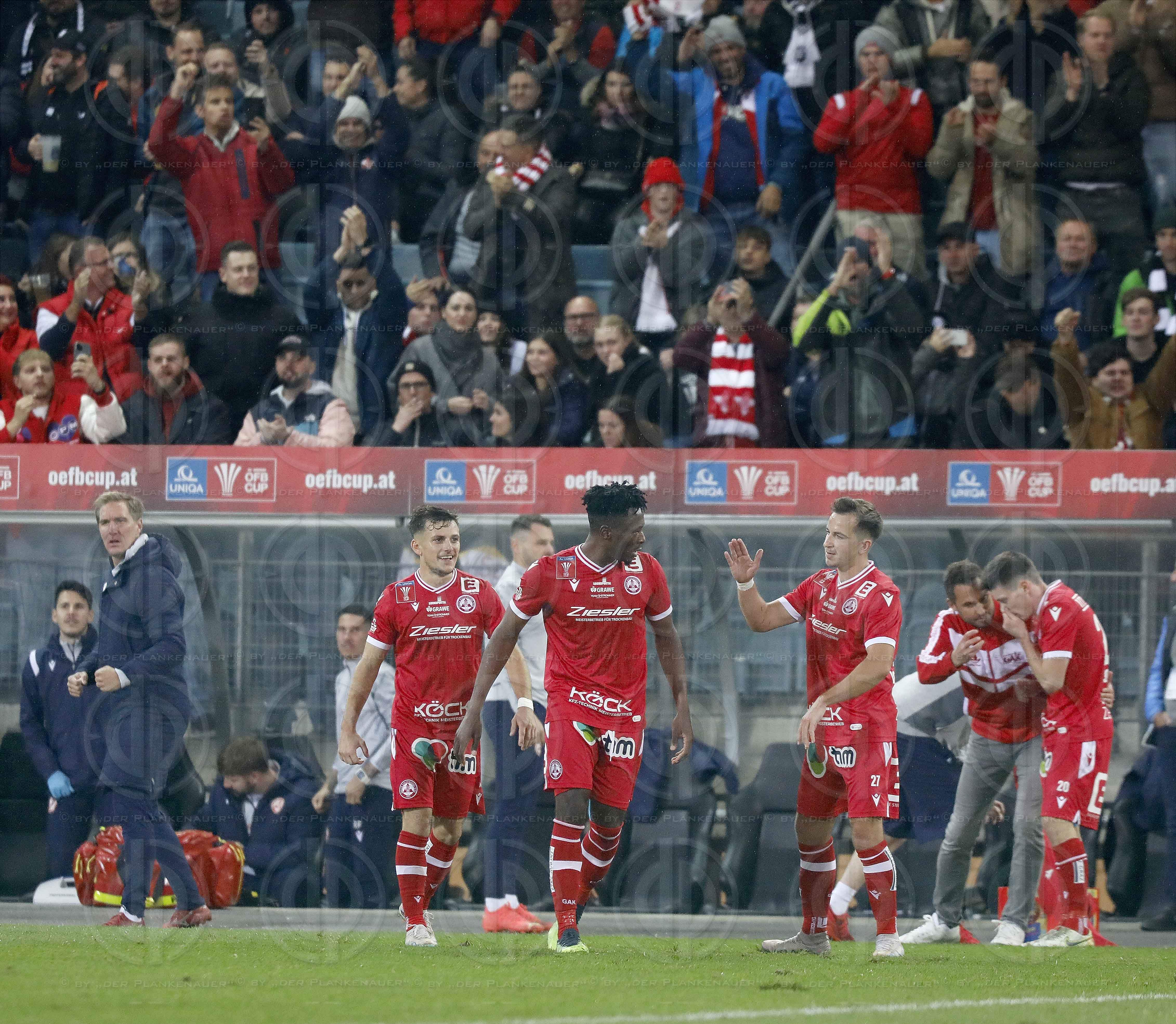 Cup GAK 1902 vs. SK Sturm (2:3) am 02.11.2023