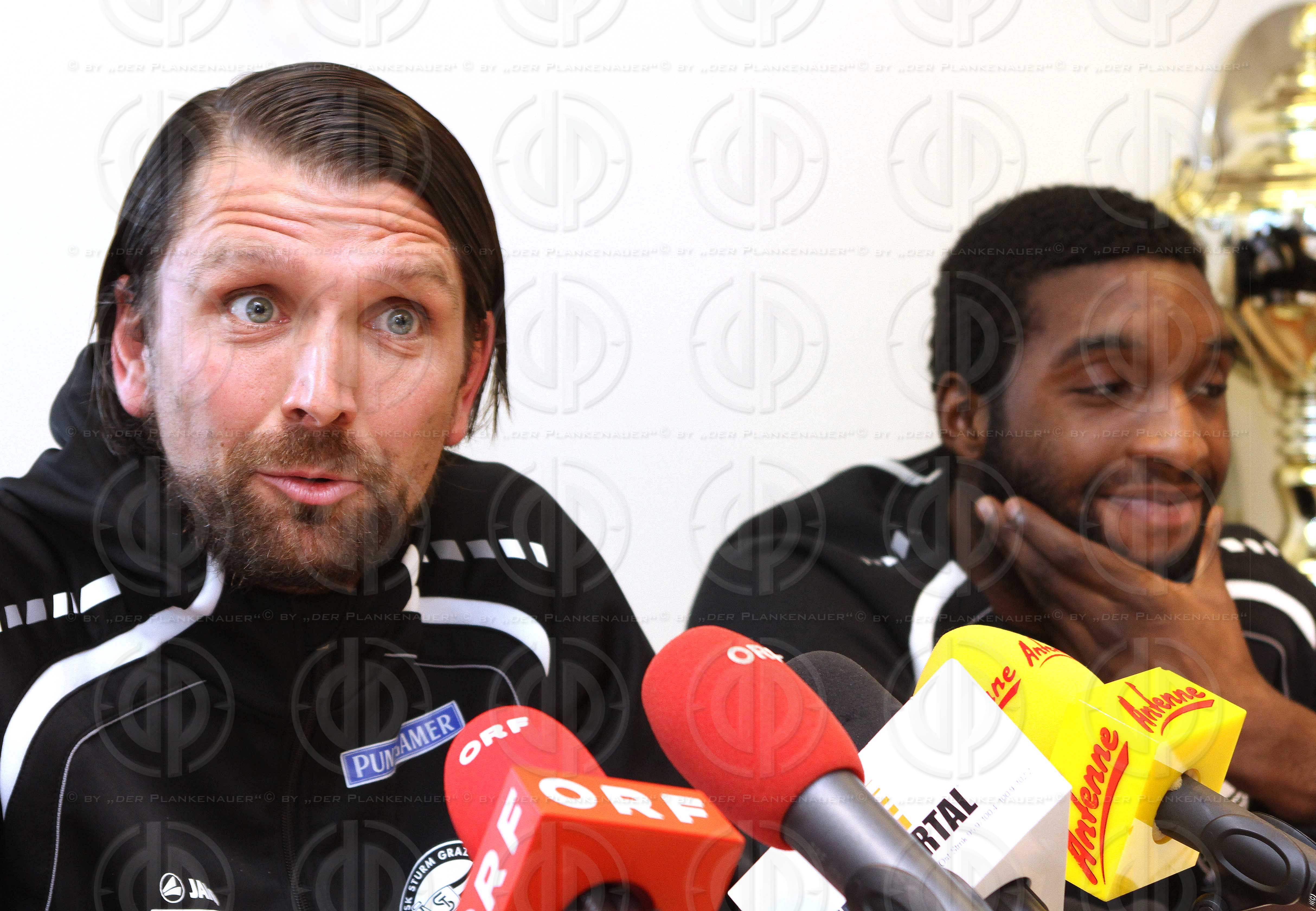 SK Sturm Pressekonferenz