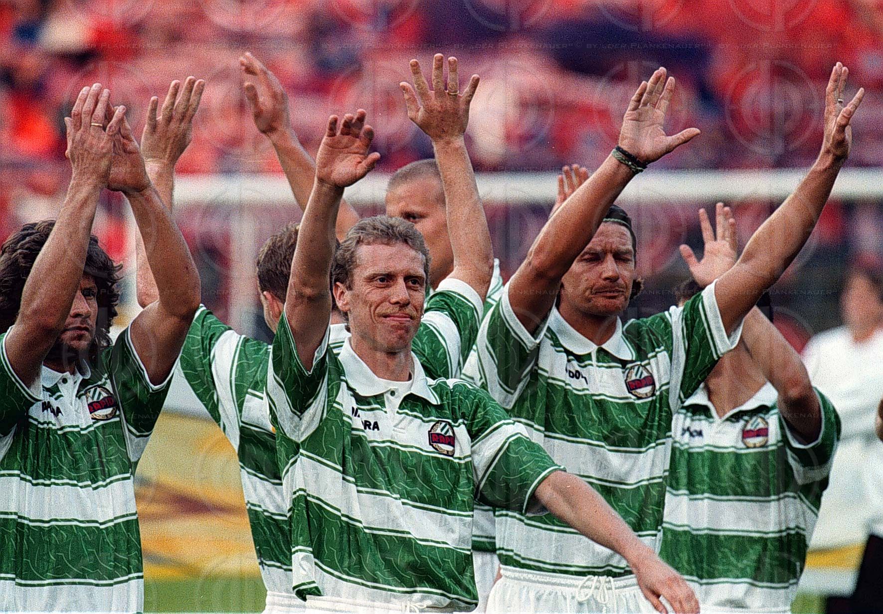 Europacup der Pokalsieger Rapid vs. PSG (0:1)