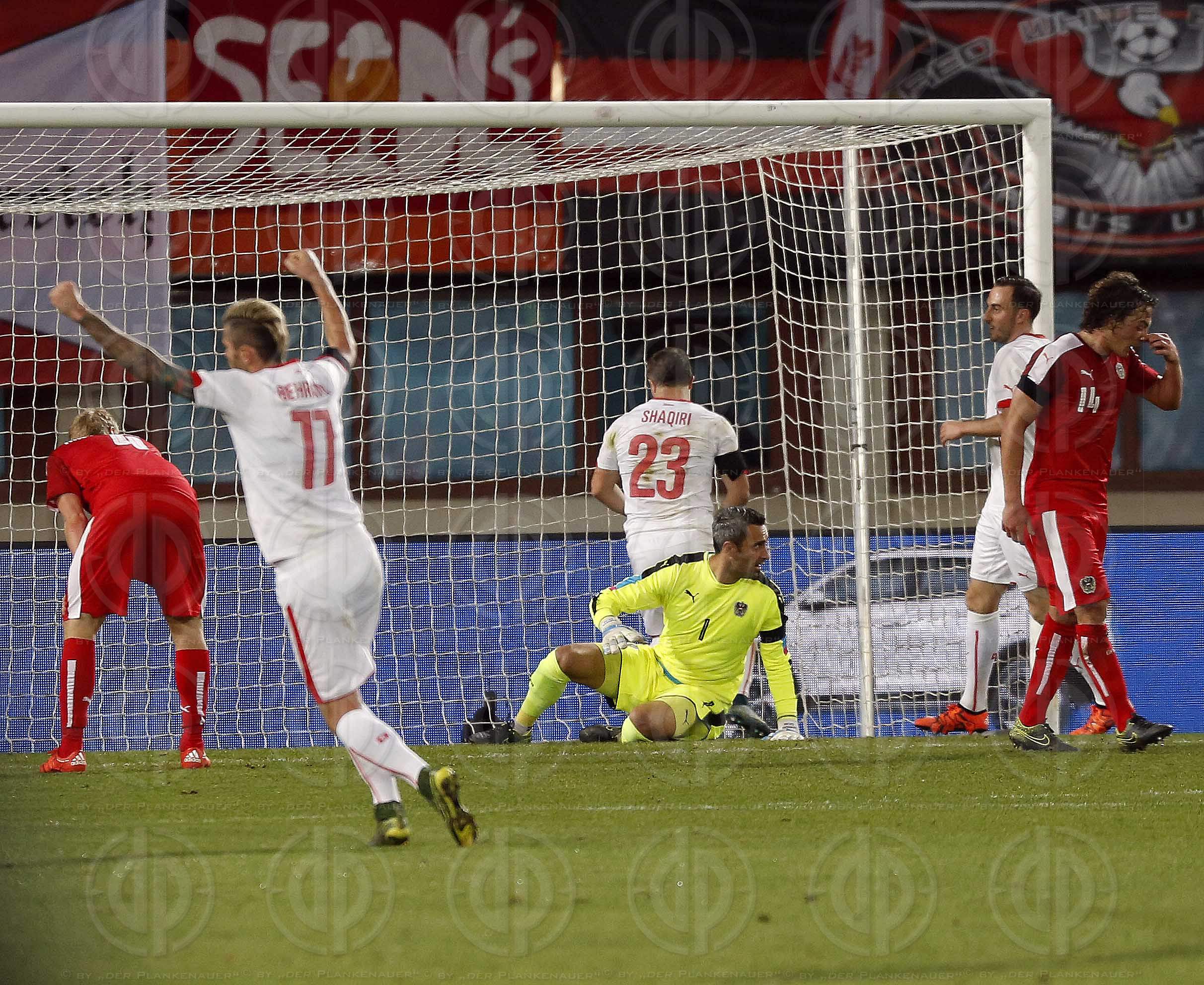 Laenderspiel Oesterreich vs. Schweiz