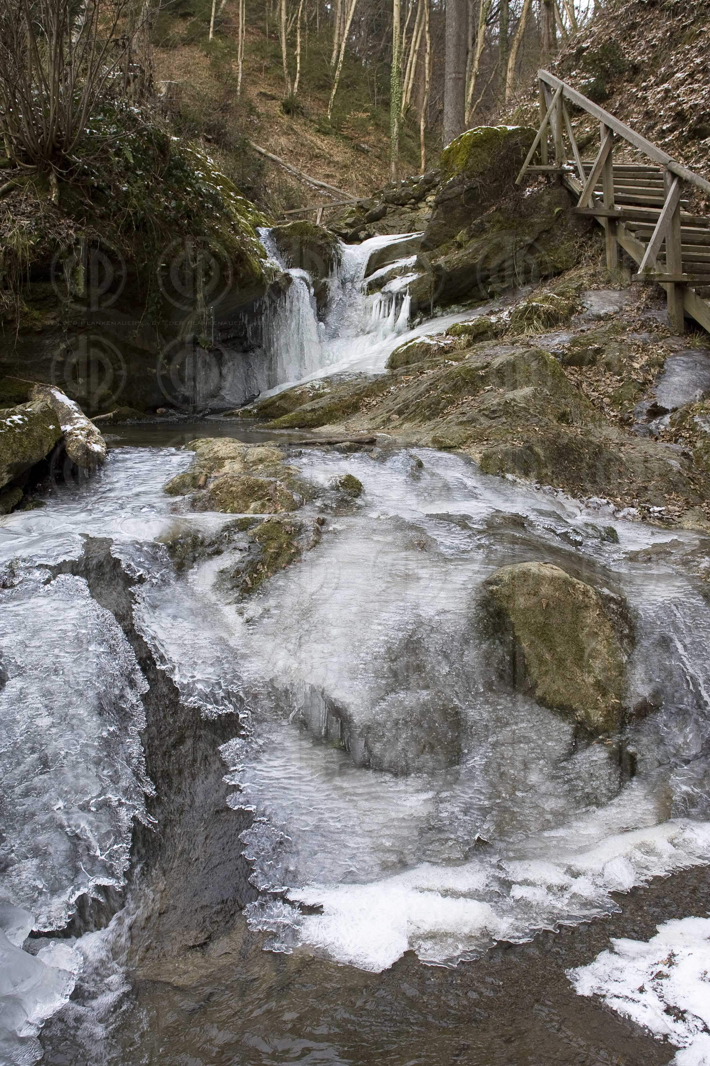 Rettenbachklamm im Winter