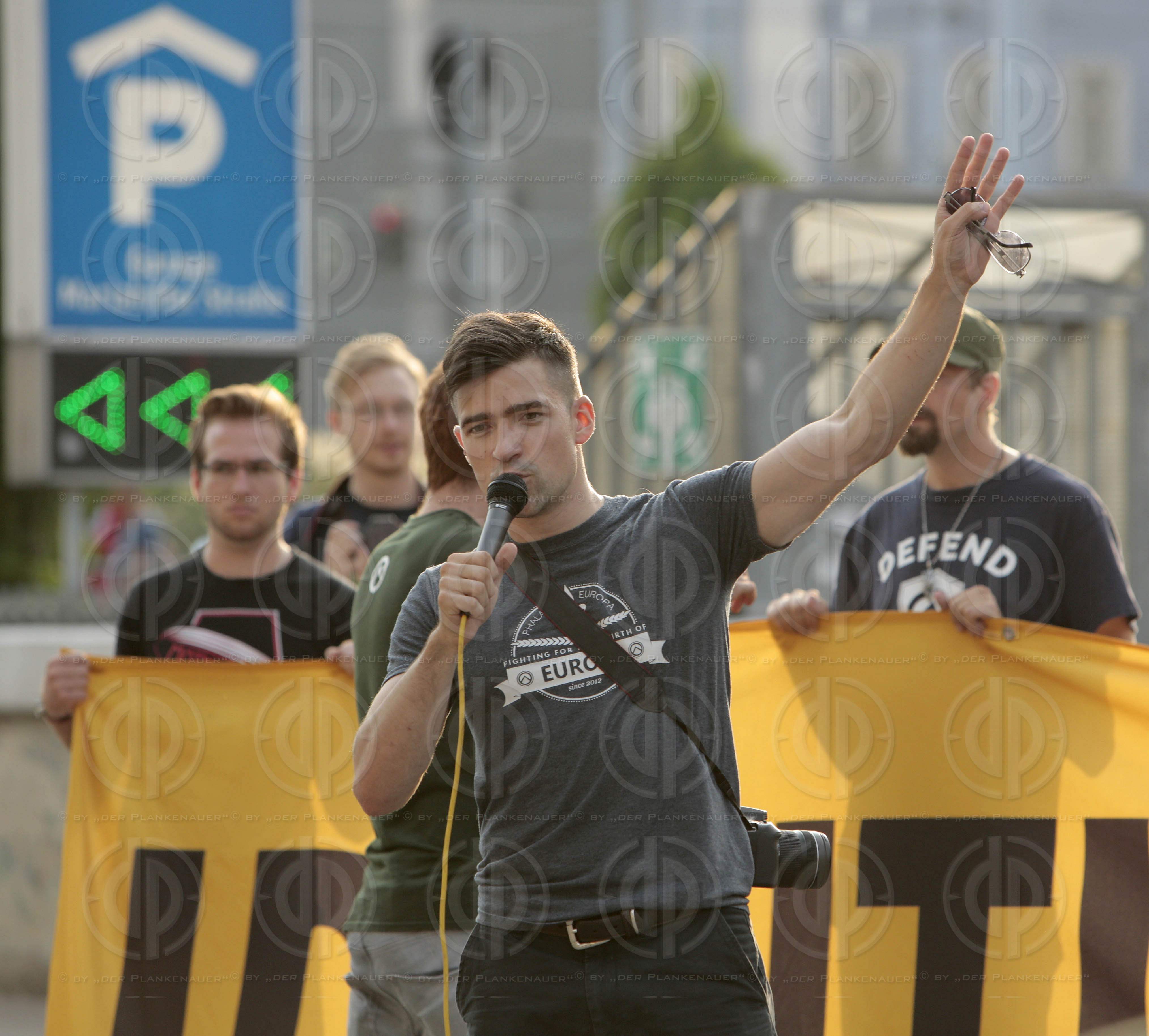 Demo der Identitaeren 27.07.2016