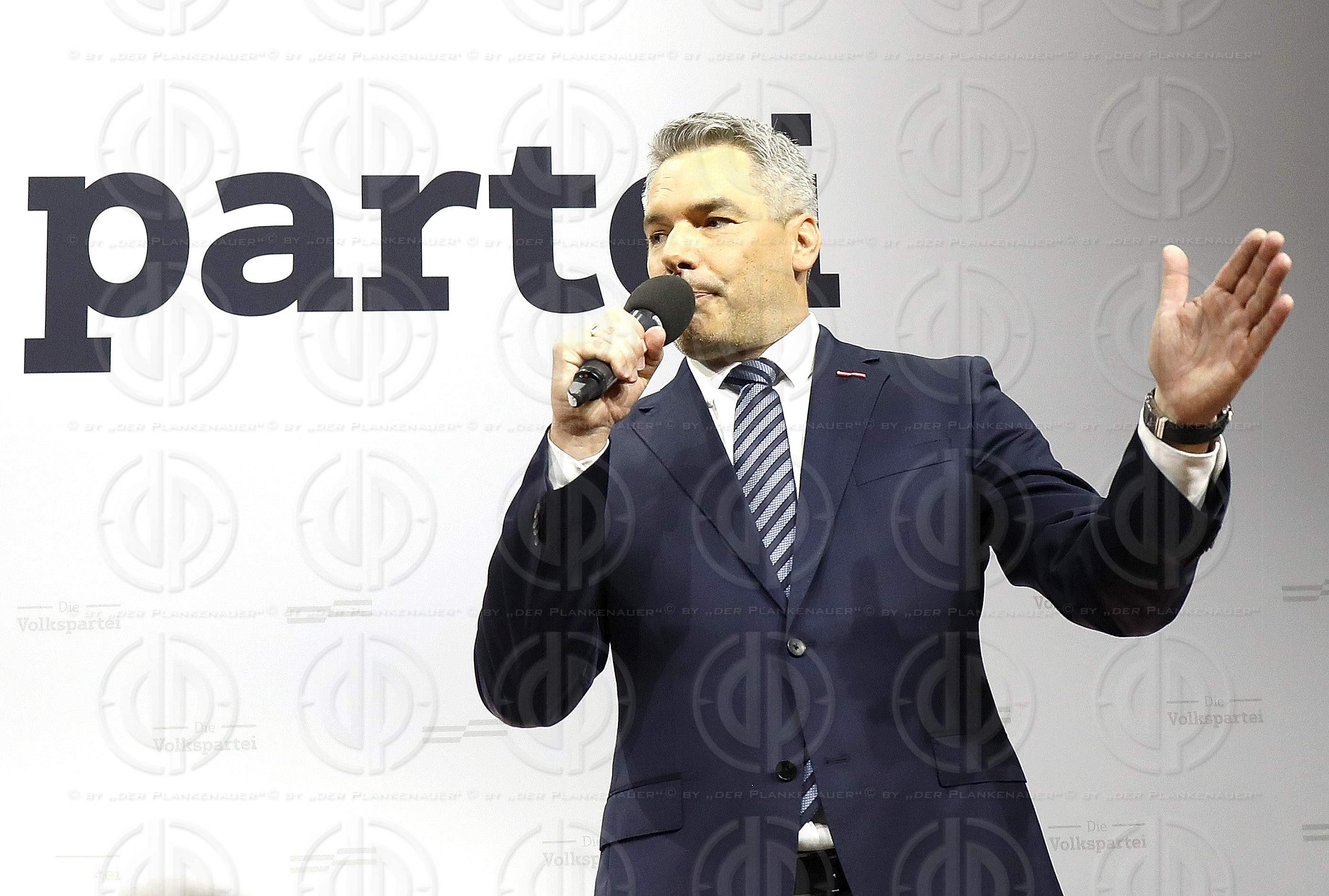 Ao Bundesparteitag der ÖVP in Graz am 14.05.2022