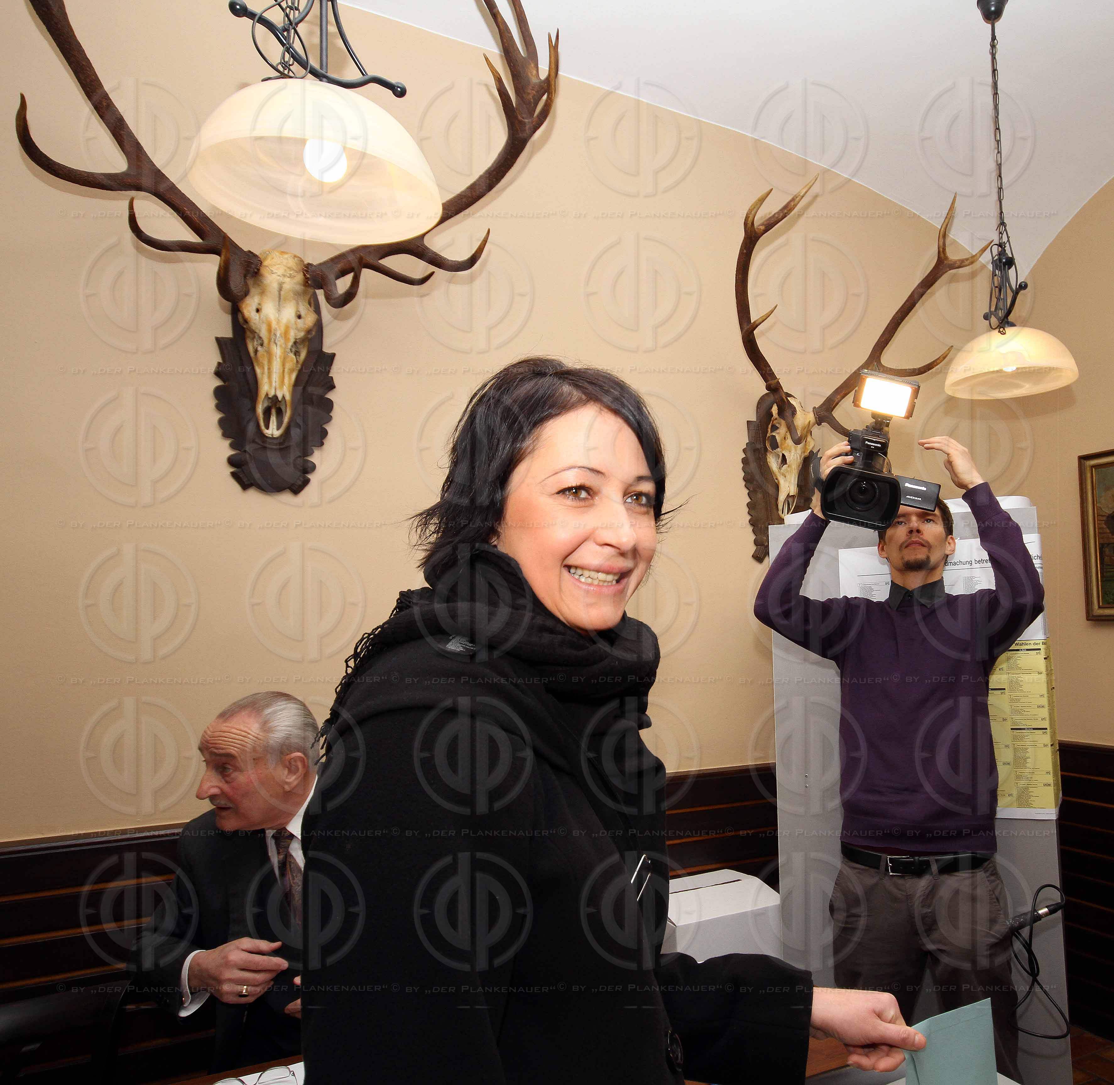 GR Wahl Graz 2012 - Stimmabgabe der Spitzenkandidaten