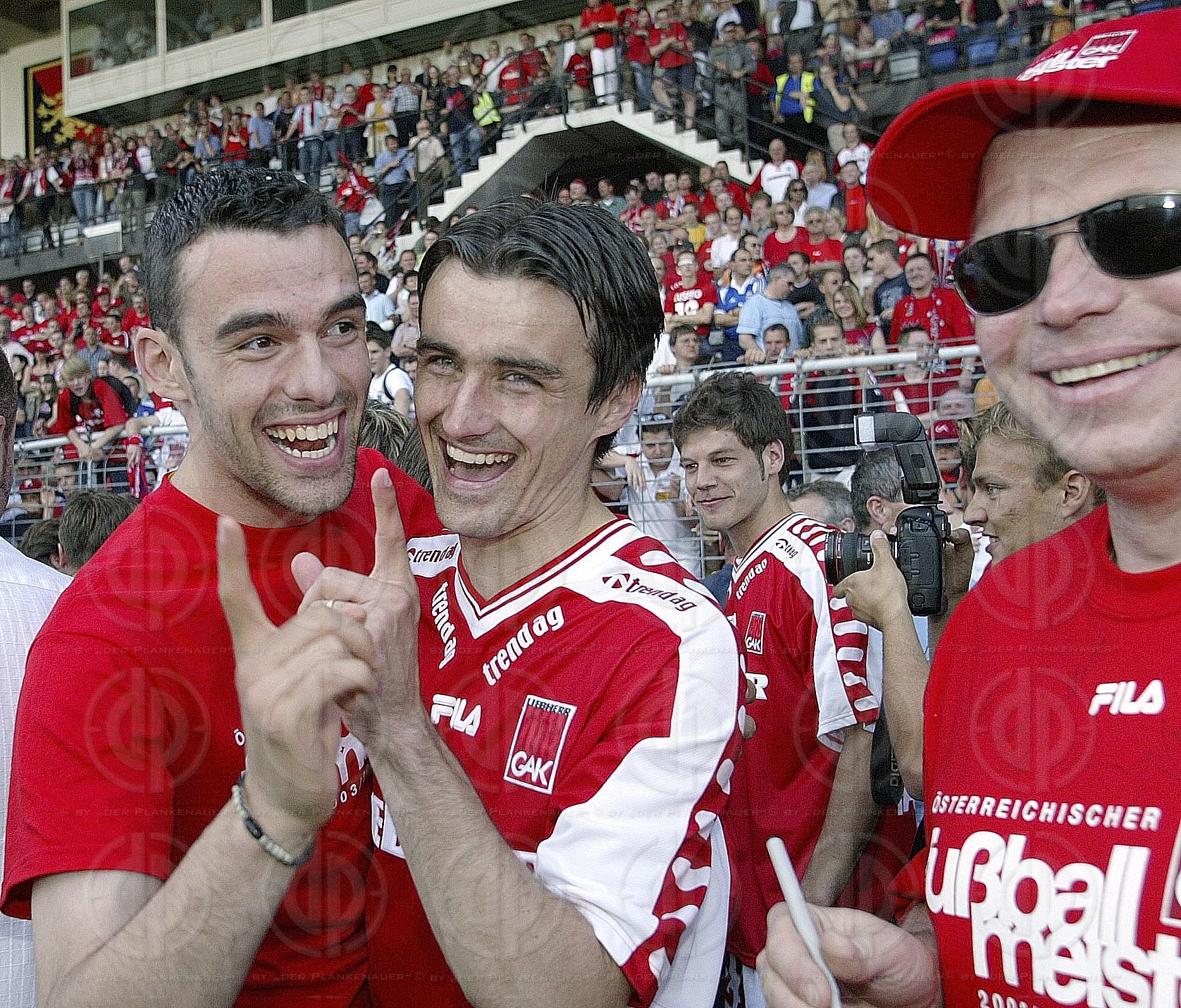 Herold Admira vs. Liebherr GAK (0:2) - Übergabe Meisterteller